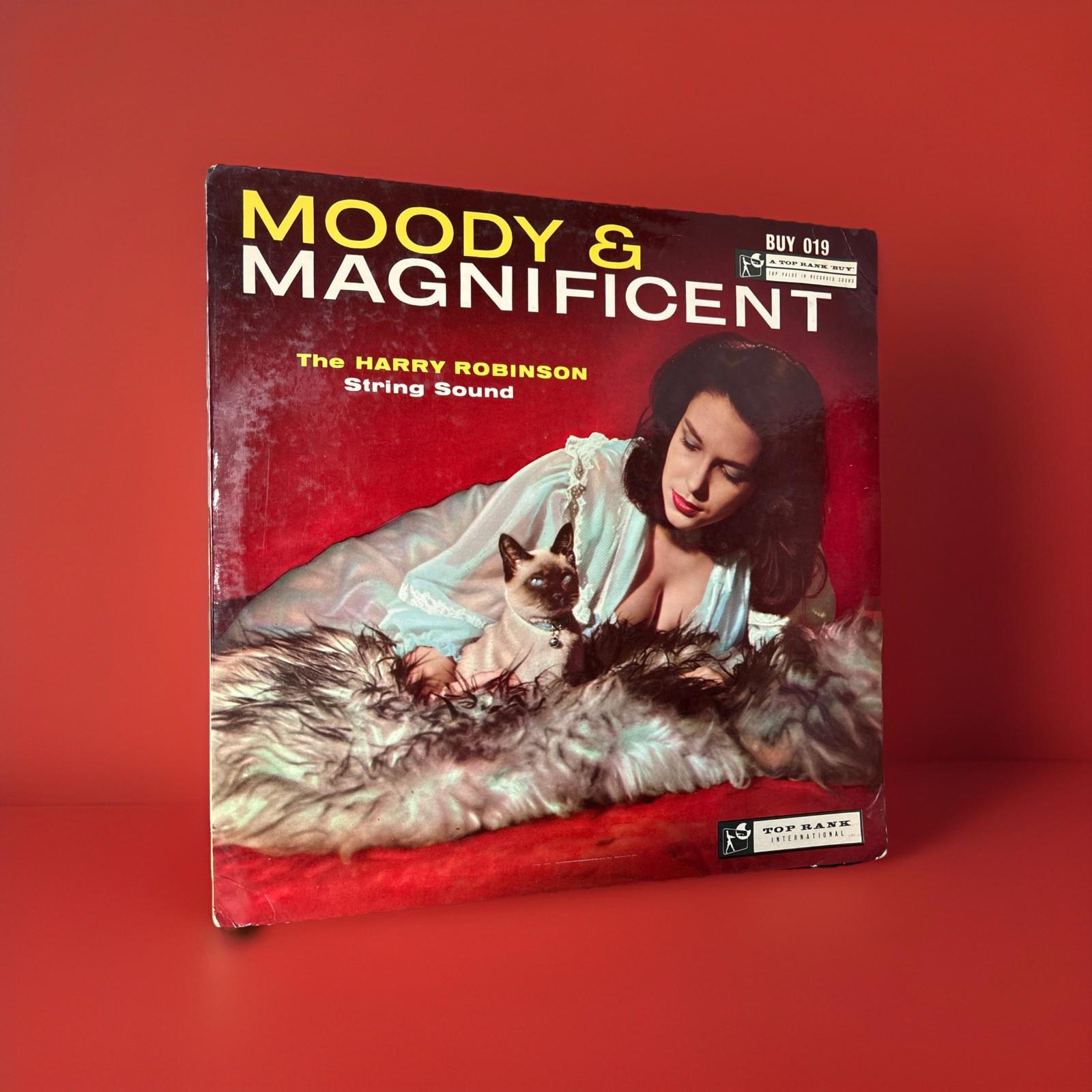 Harry Robinson String Sound - Moody And Magnificent Vintage Vinyl Lp Record