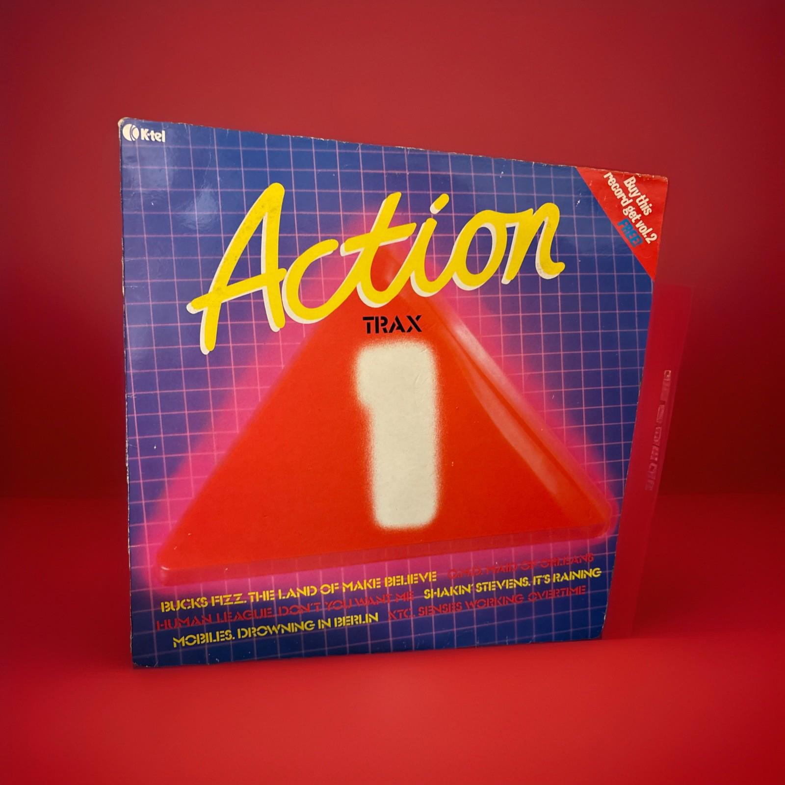 80’s compilation - Action Trax 1 Vinyl Lp Record album