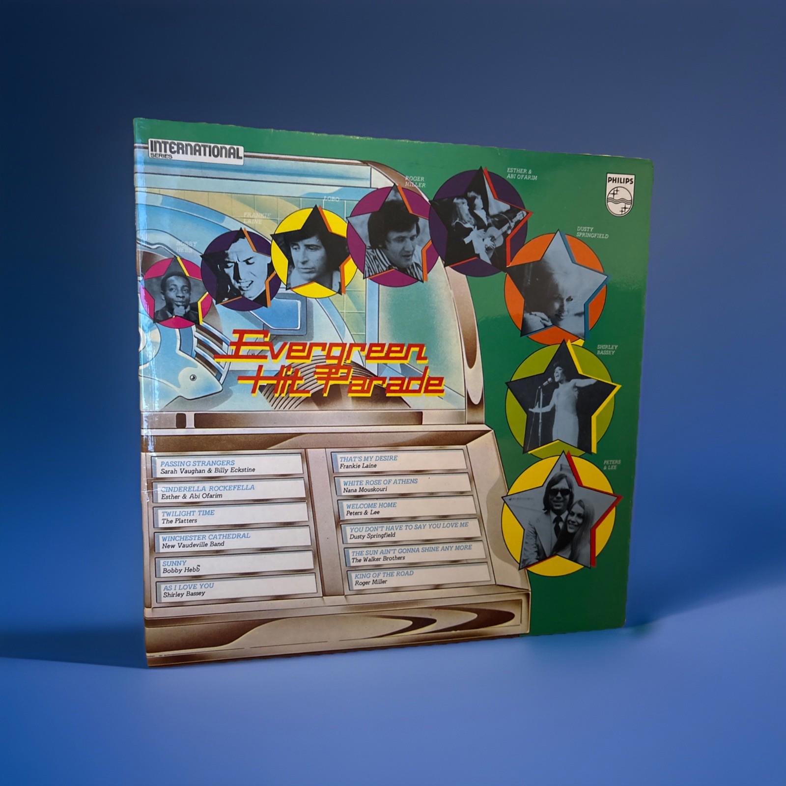 Evergreen Hit Parade 12" Vinyl Double LP 1975 Excellent Condition Various Artist