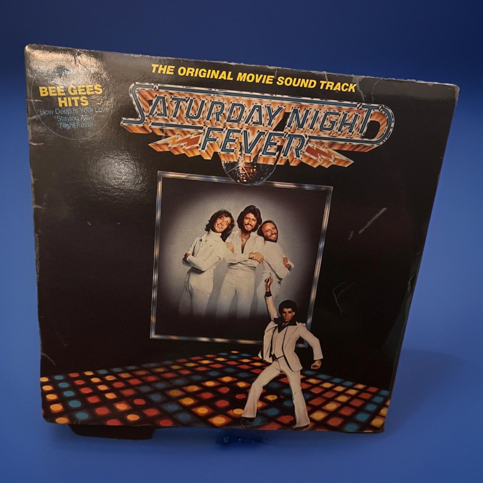 Saturday Night Fever Soundtrack Double Vinyl LP 1977 Super Double Excellent