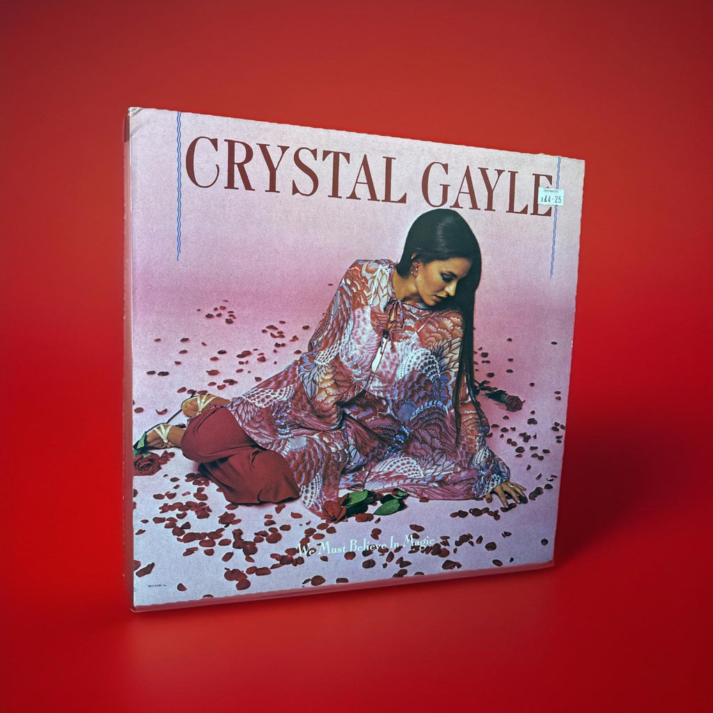 Crystal Gayle - we must believe in magic 1977 UK vinyl LP record First Press A1