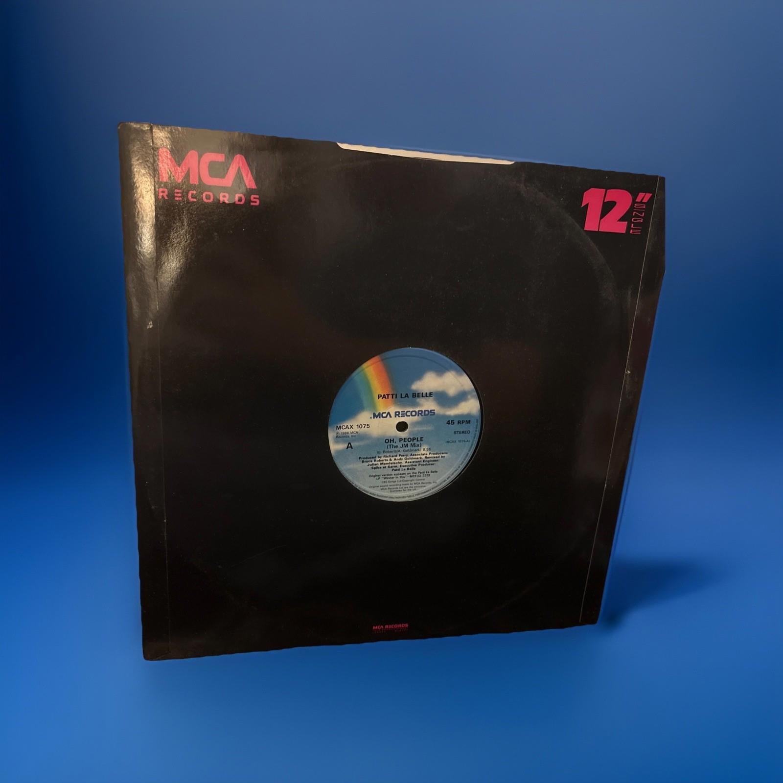 Patti LaBelle Oh, People (The JM Remix) 12" EP (1986) MCA Records MCAX 1075