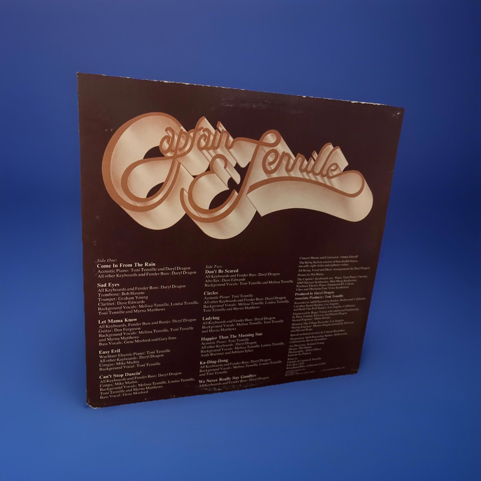 Captain & Tennille Come In From The Rain 1977 USA Vinyl Lp original Record Album