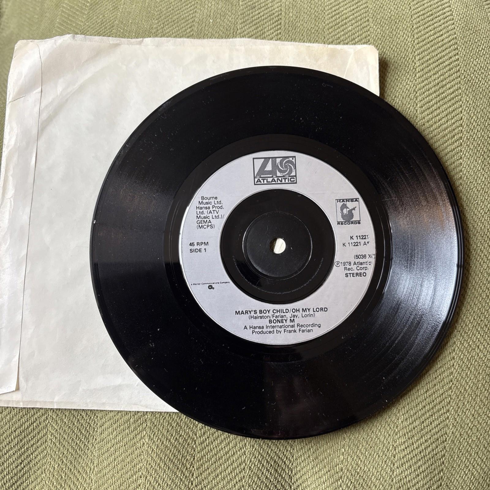 Boney M - Mary's Boy Child, Oh My Lord / Dancing in the Streets (VINYL 7")