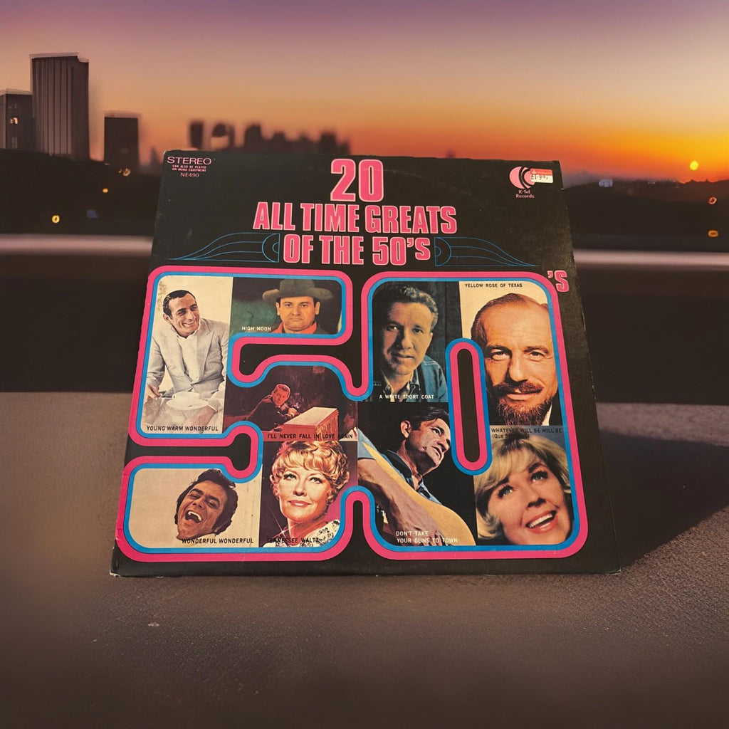 50’s compilation album VINYL LP - 20 ALL TIME GREATS OF THE - VARIOUS - NE490