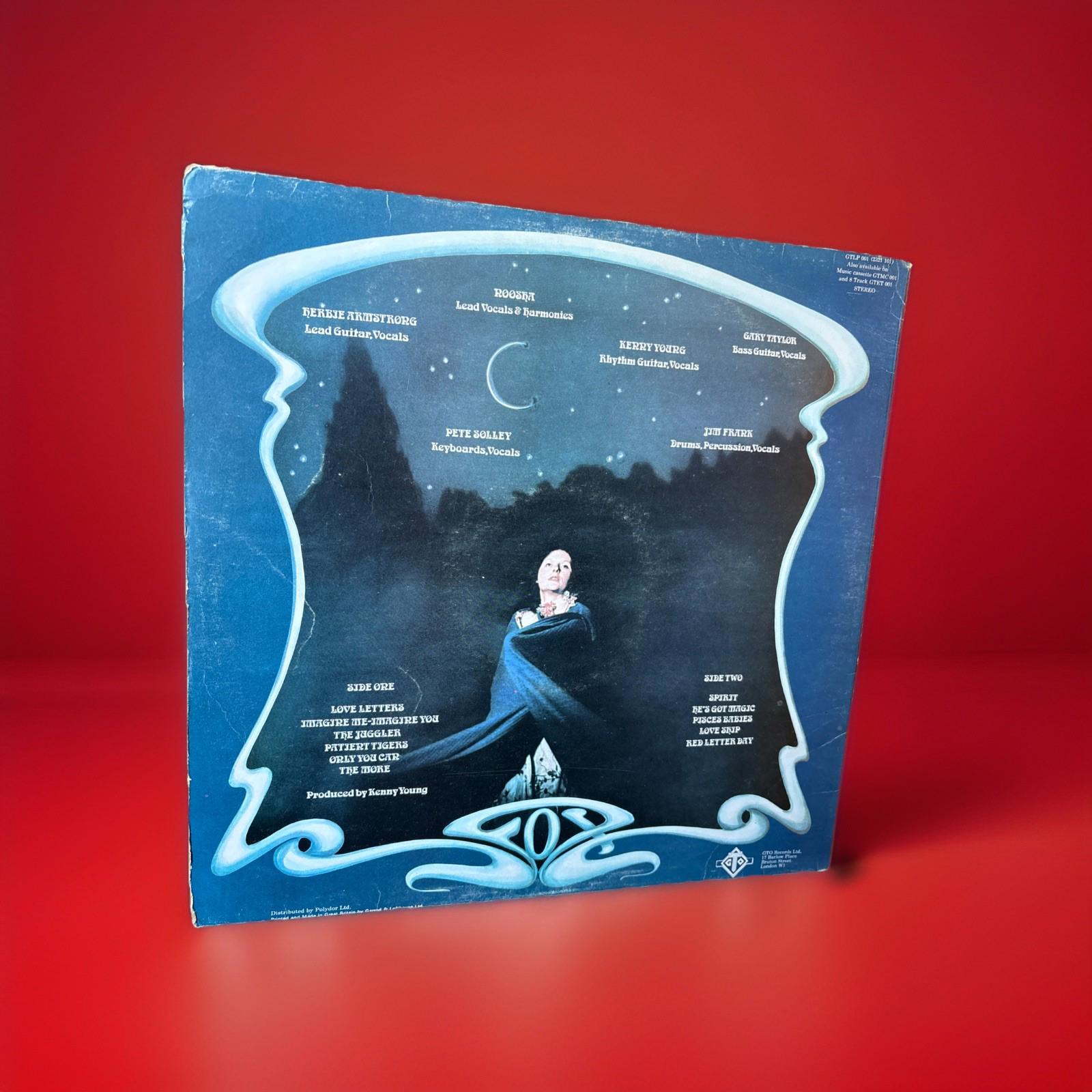 Fox Self Titled Vinyl Record Lp Album  1975 1st Press A1 B1