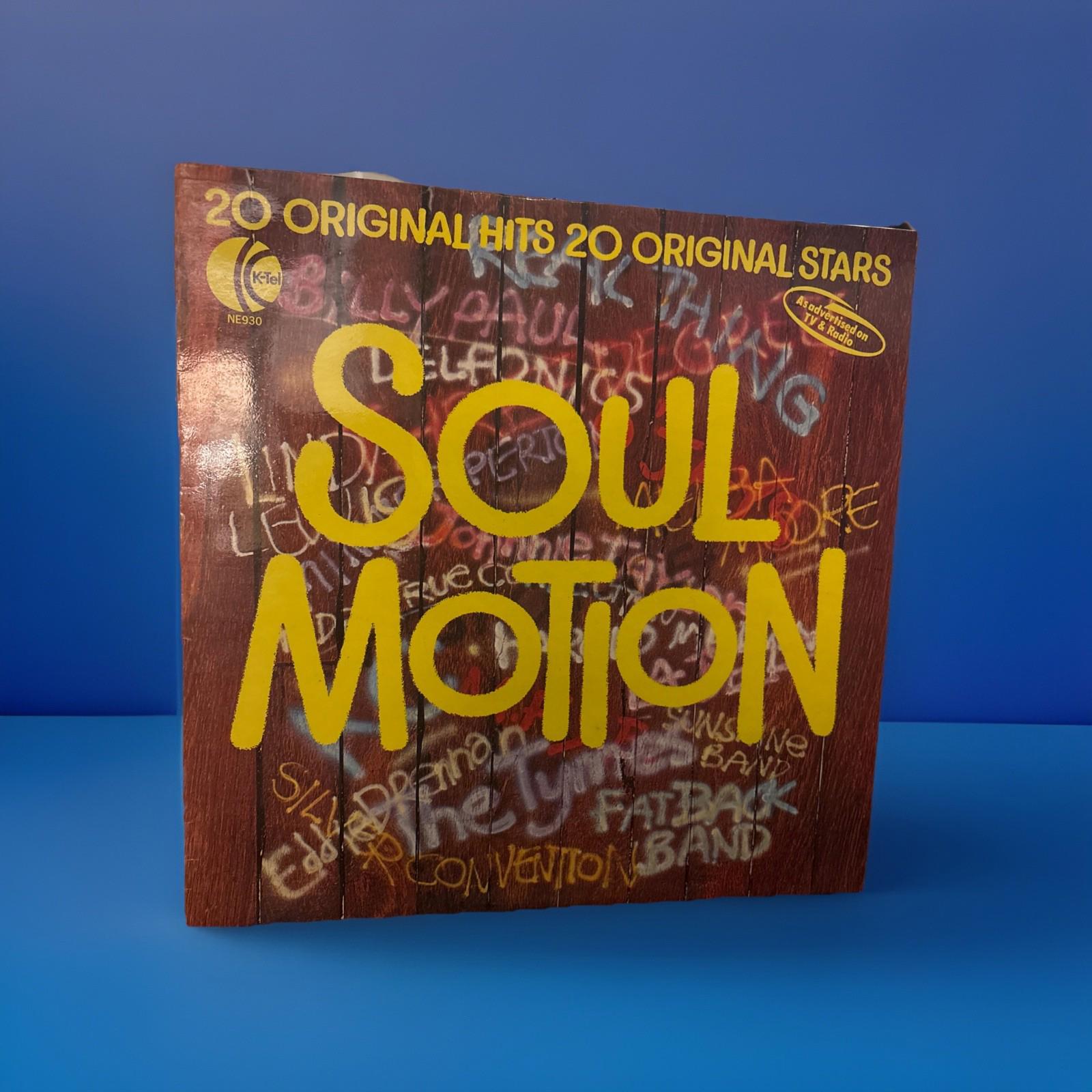 Excellent Compilation - Soul Motion Various Artists 12” Vinyl LP Album Record
