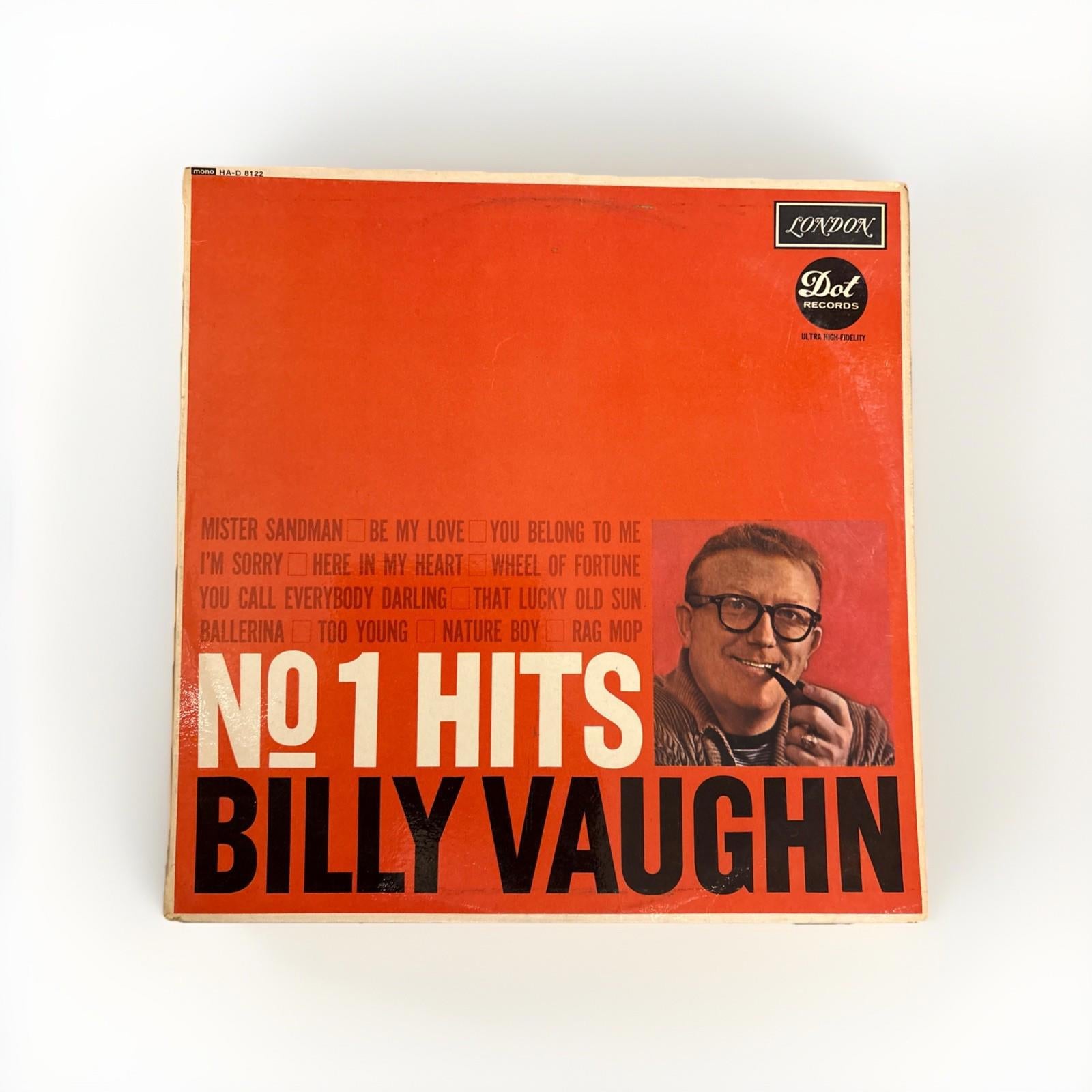 Billy Vaughn - No 1 Hits Number 1 - 12" Vinyl - VG/Near Mint Lp Record Vintage