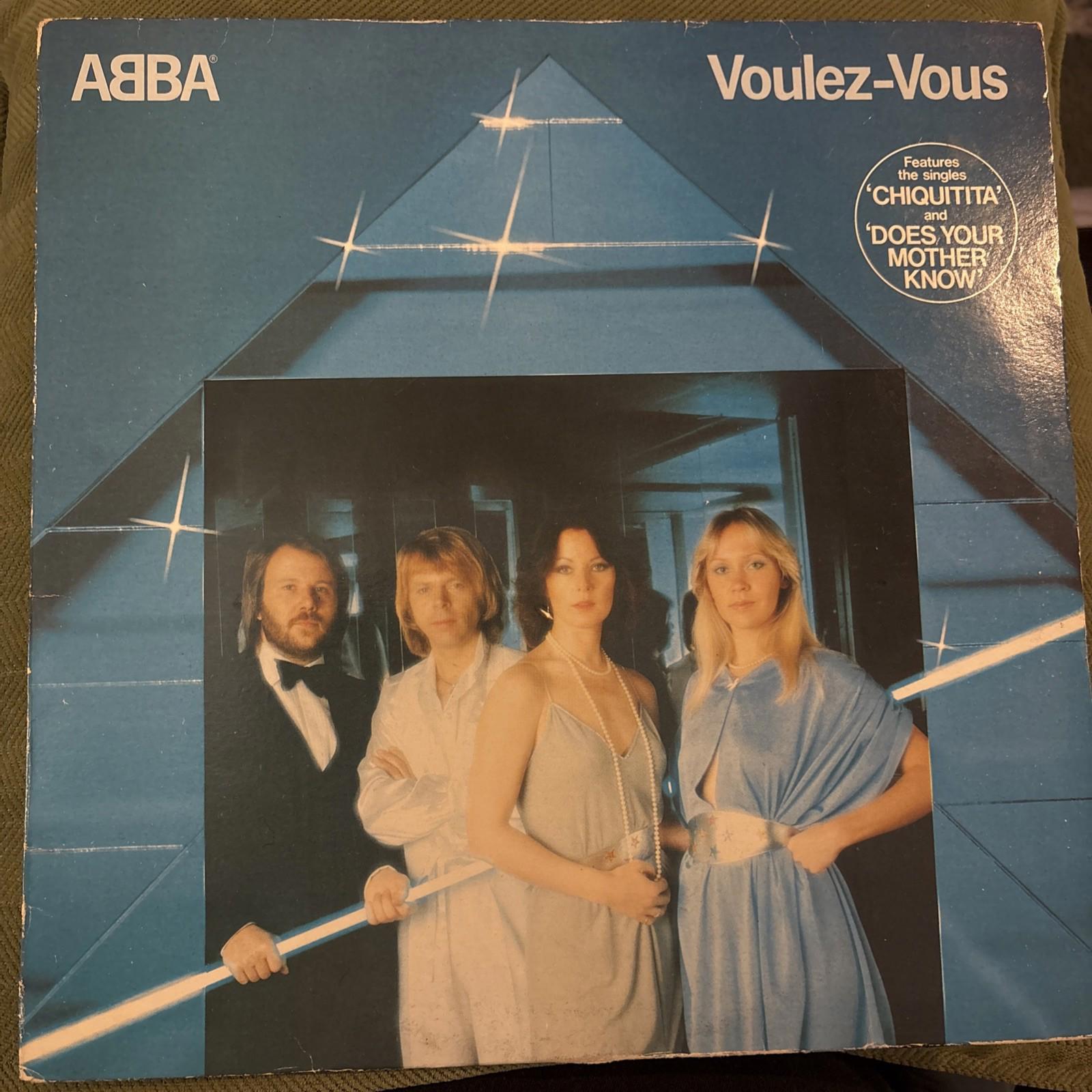 ABBA -VOULEZ-VOUS - VINYL LP RECORD - 1979 - EPIC - EPC 86086