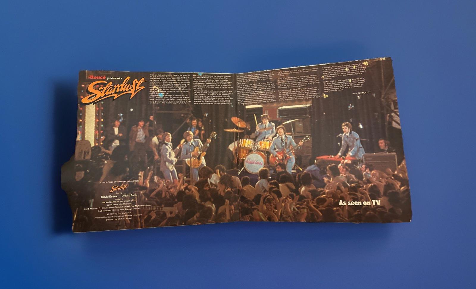 Stardust Original Soundtrack 1974 Ronco 44 Hits Film Music 2LP Double Album