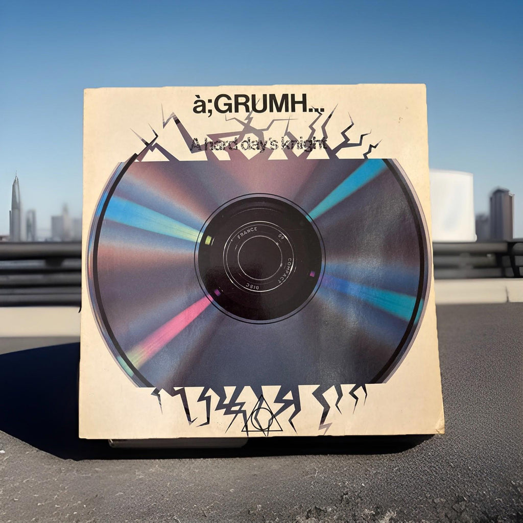 à;GRUMH  A Hard Knight's Day Lp Vinyl RECORD 1989 Industrial