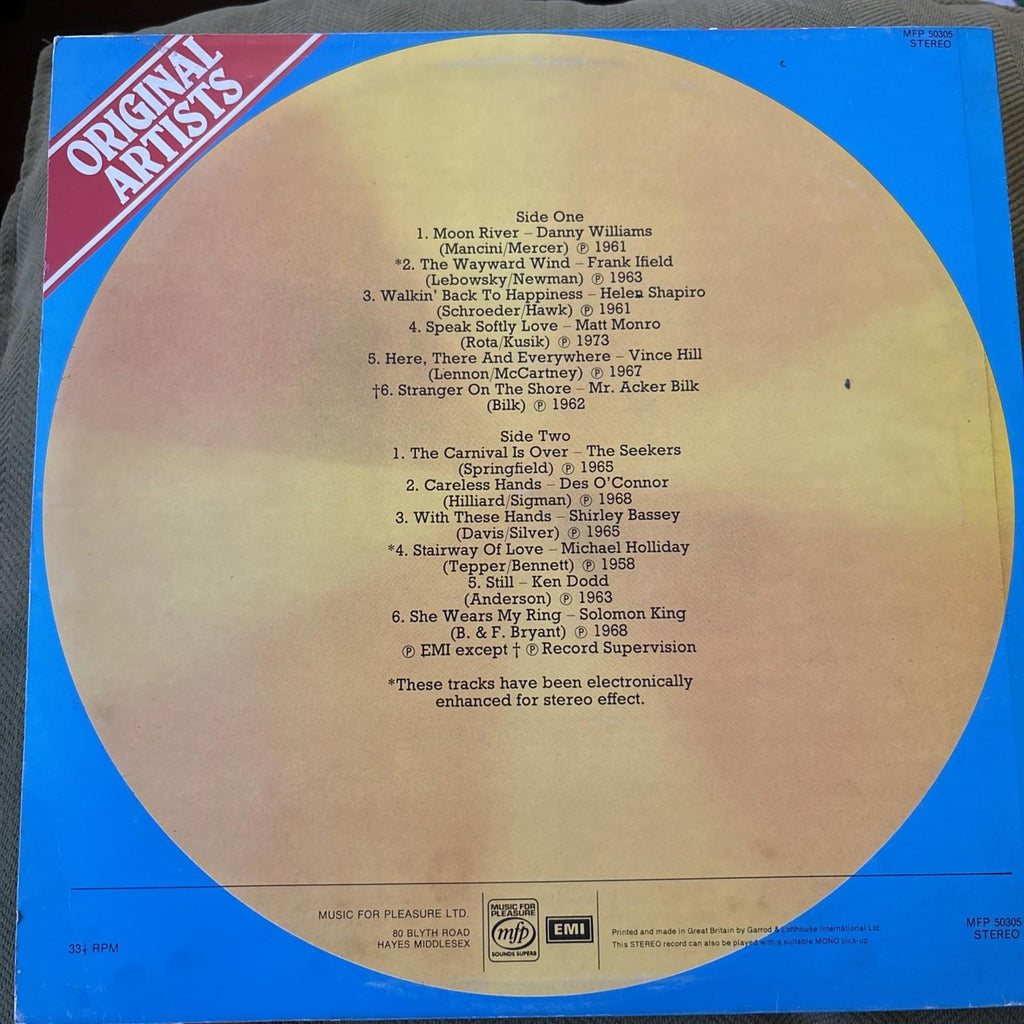 70’s compilation - Golden Songs No. 2 LP Vinyl Album record 1976 excellent