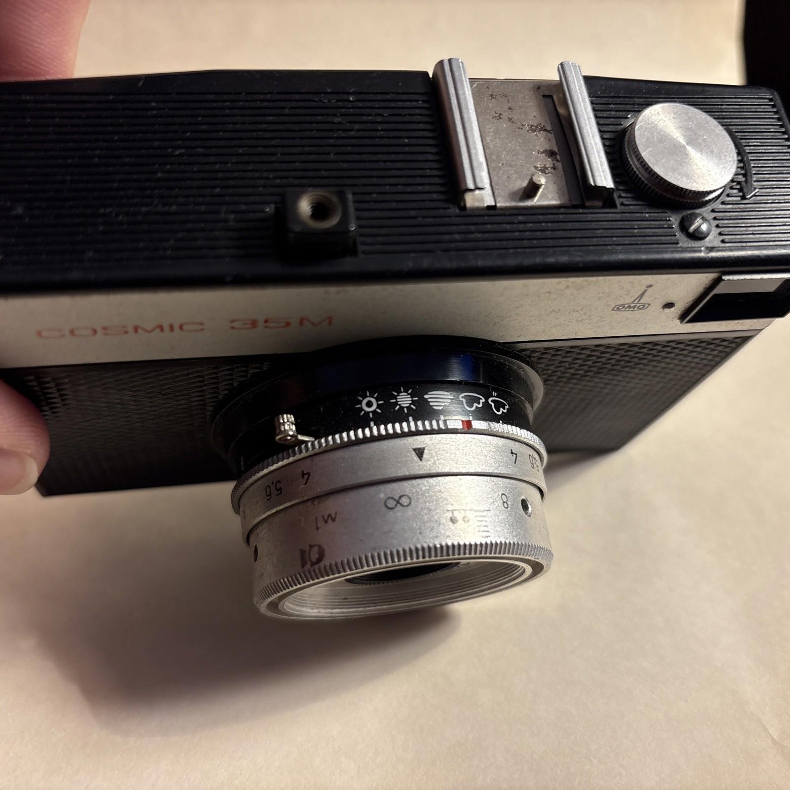 Vintage Retro Cosmic 35mm Film Camera Untested