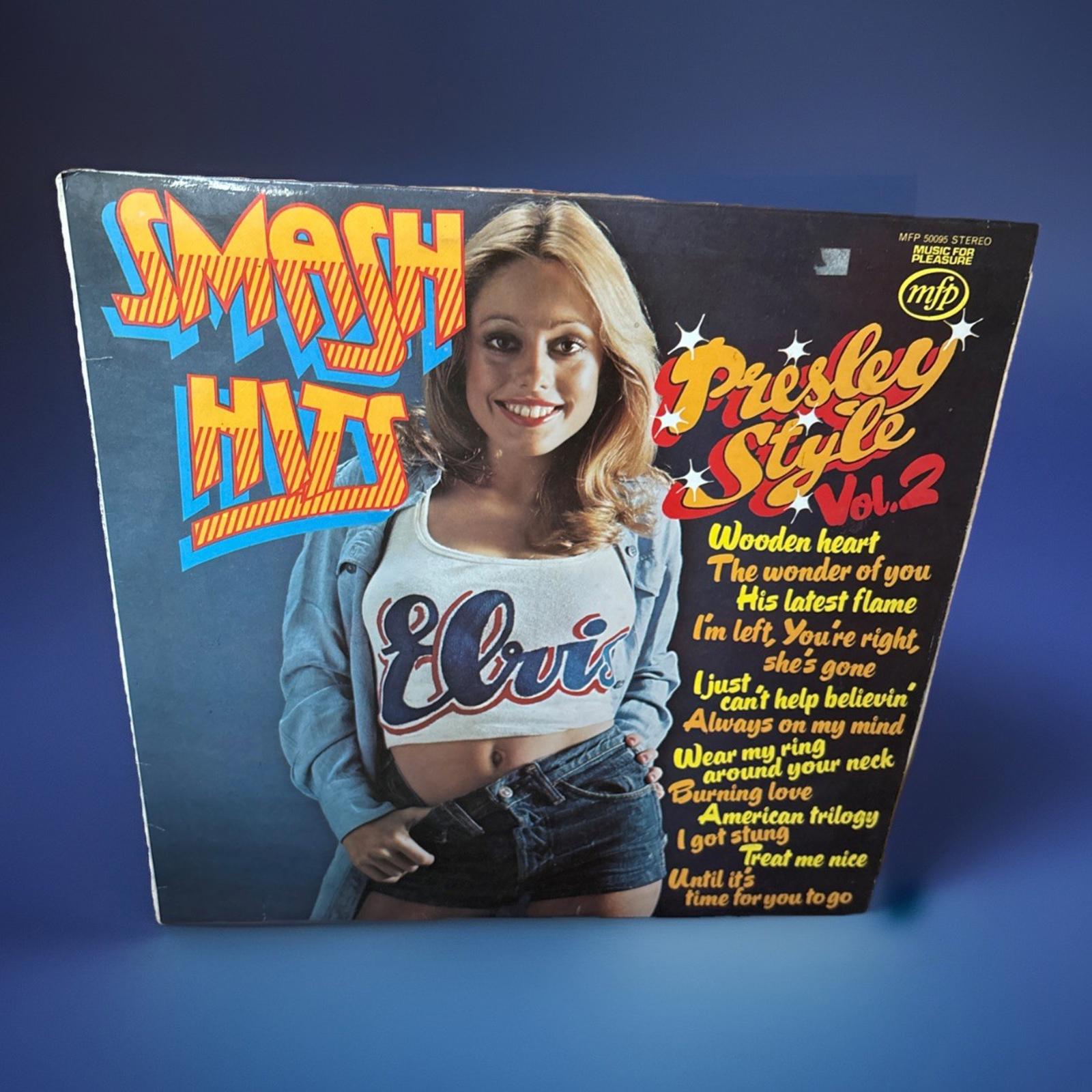 Smash Hits Presley Style Vol.2 Uk Lp Album 1973 MFP Excellent Compilation