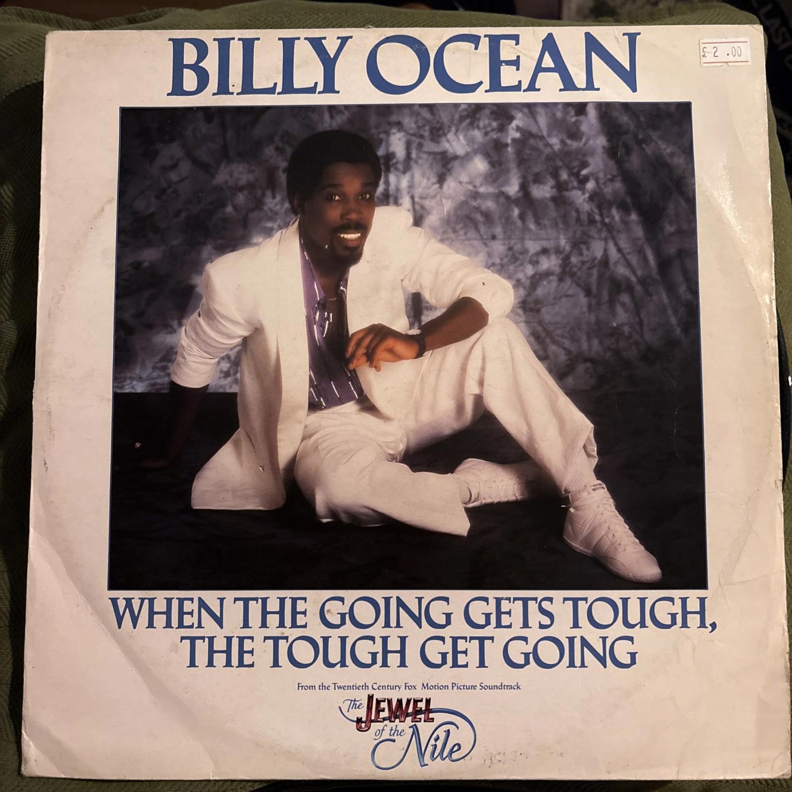 Billy Ocean When The Going Gets Tough, The Tough Get Going Extended Single 12”