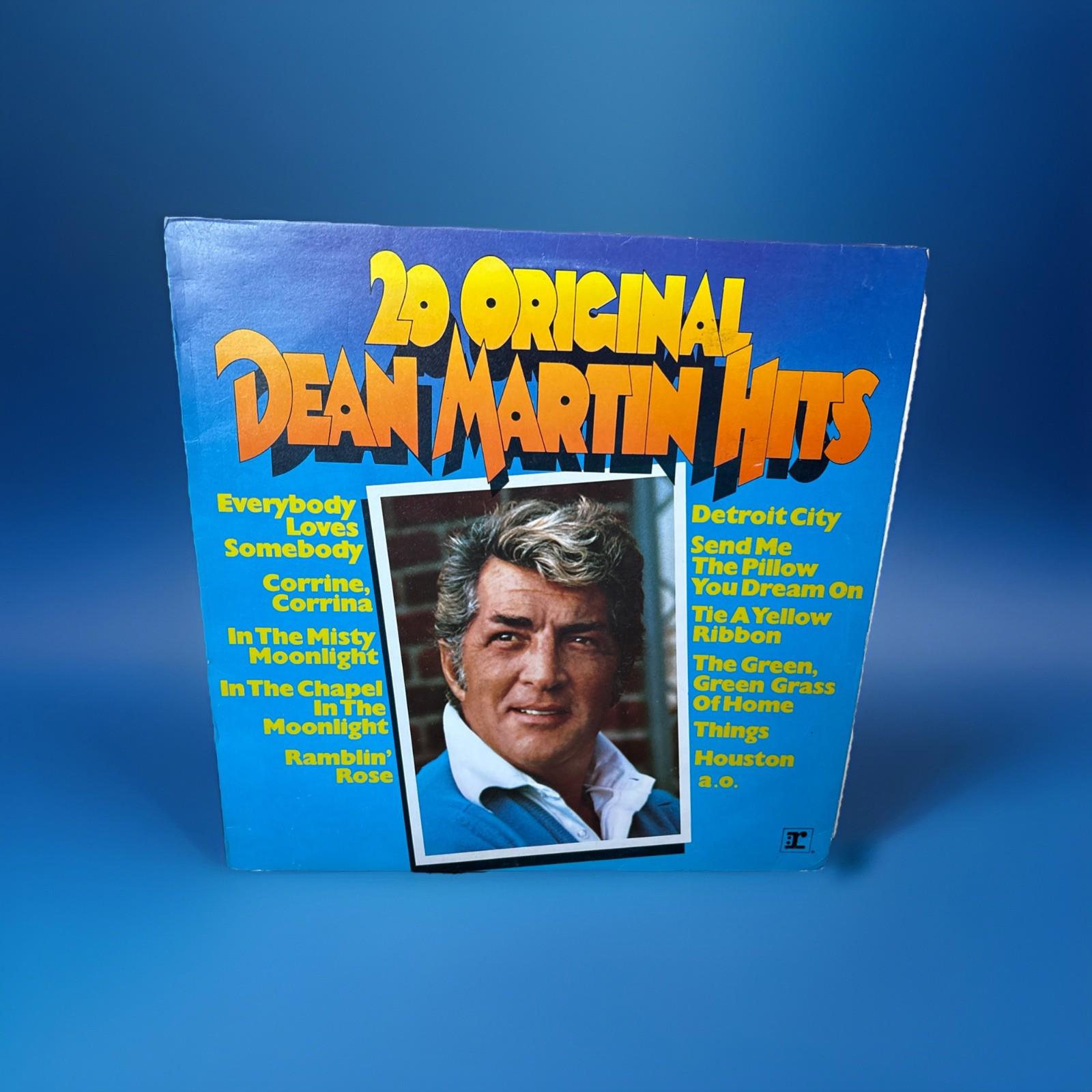 20 Original Dean Martin Hits Vinyl Lp Album Record Best Of Greatest Hits Exc