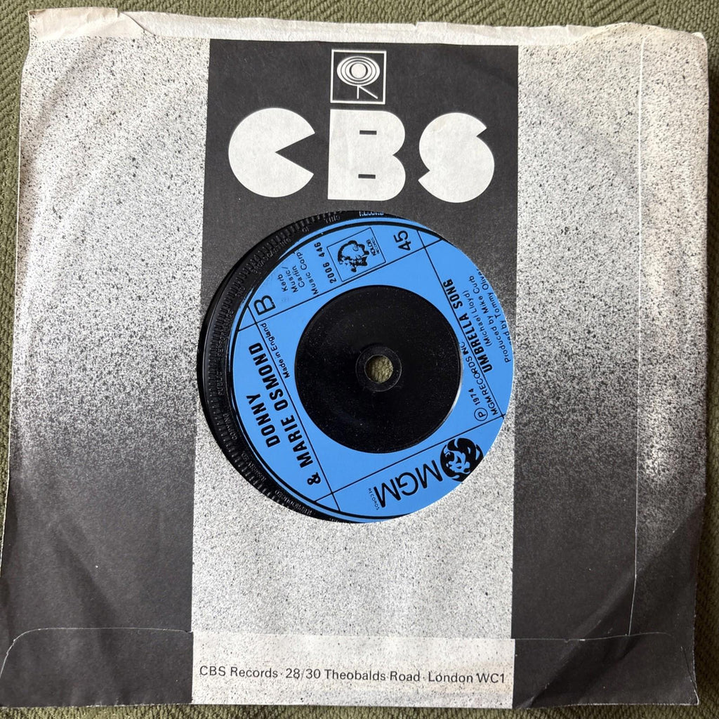 DONNY AND MARIE OSMOND I'M LEAVING IT (ALL) UP TO YOU, 7" Vinyl Single MGM, 1974