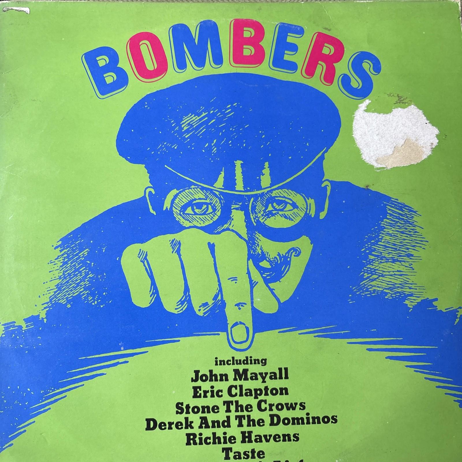 BOMBERS (1971 2 x LP Blues Rock Comp) Taste, Eric Clapton, John Mayall etc  1ST