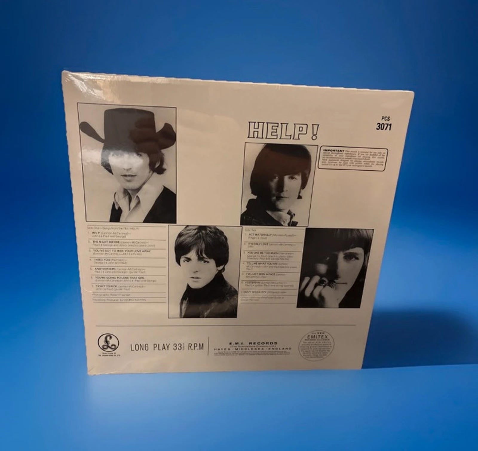 NEW Sealed - Help! Beatles - Vinyl Lp record album - Speedy Post