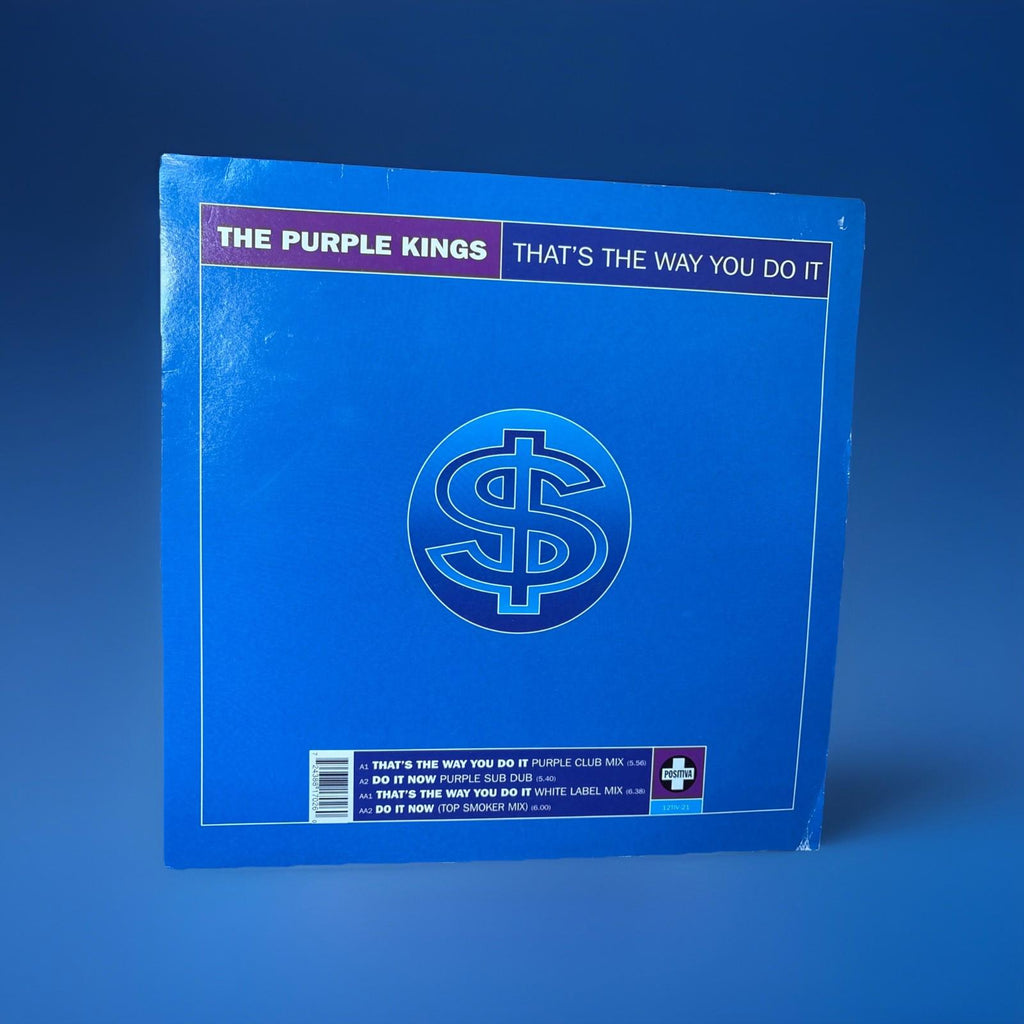 The Purple Kings That's The Way You Do It 12" vinyl record 1994 house Positiva