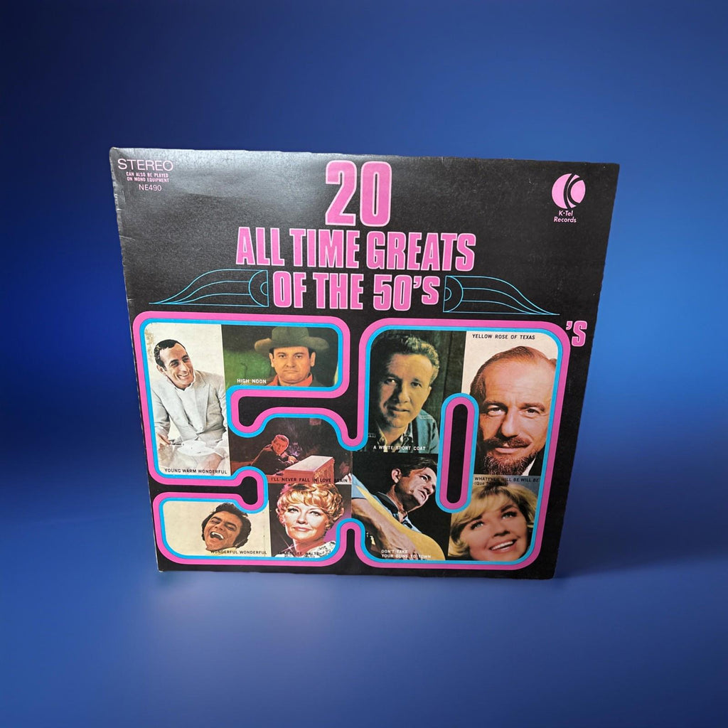 20 All Time Greats of the 50's 1972 Vinyl LP Record Vinyl Album Excellent