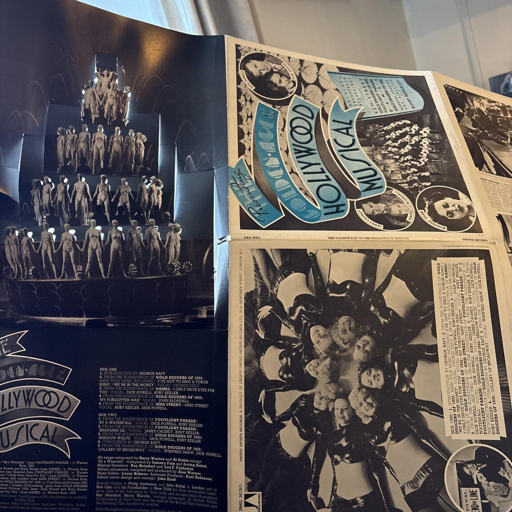 "PRESENTING GOLDEN AGE OF THE HOLLYWOOD MUSICAL" UAG 29421 Special Fold Out