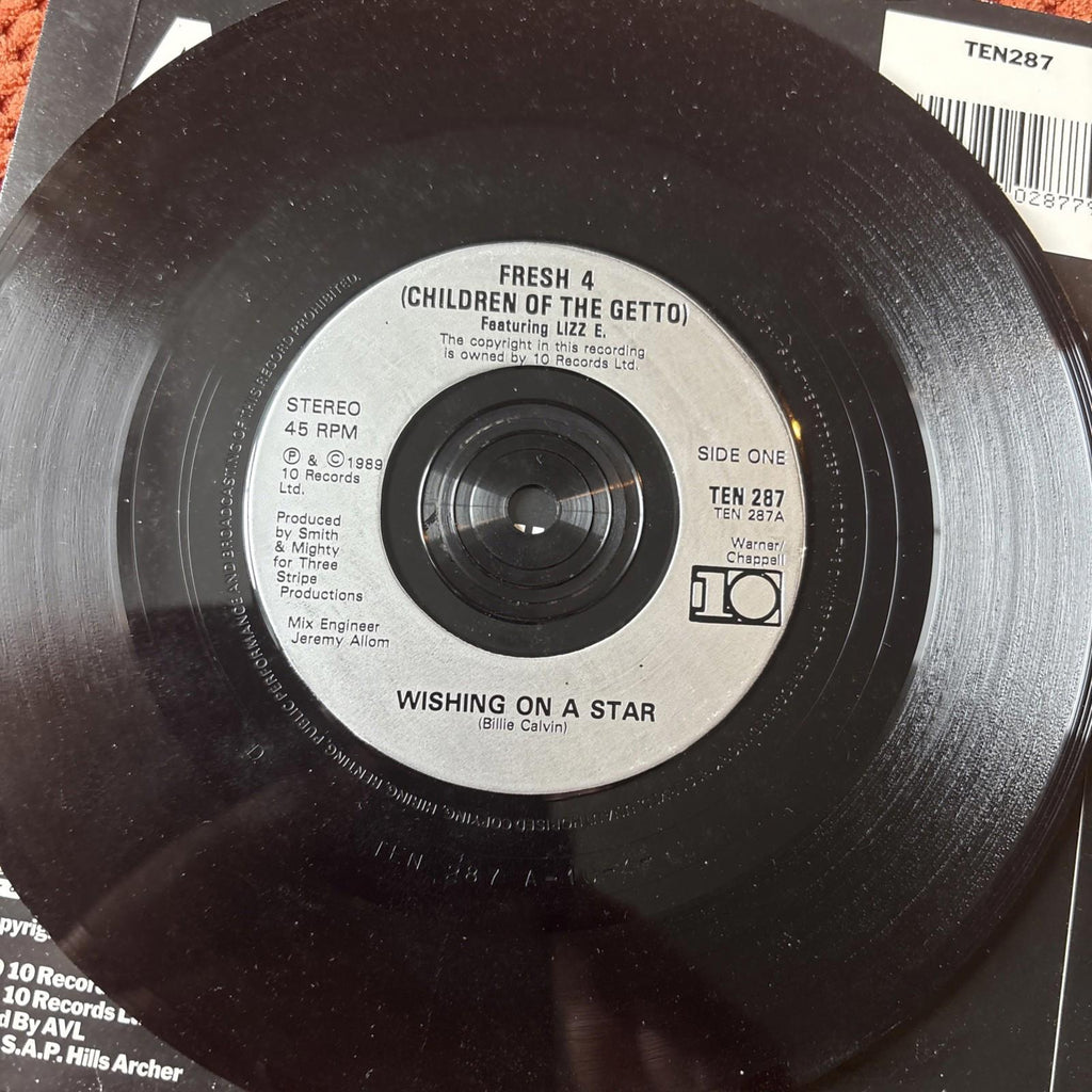 Fresh 4 (Children Of The Ghetto)– Wishing  On A Star -Two 7" Singles (different)