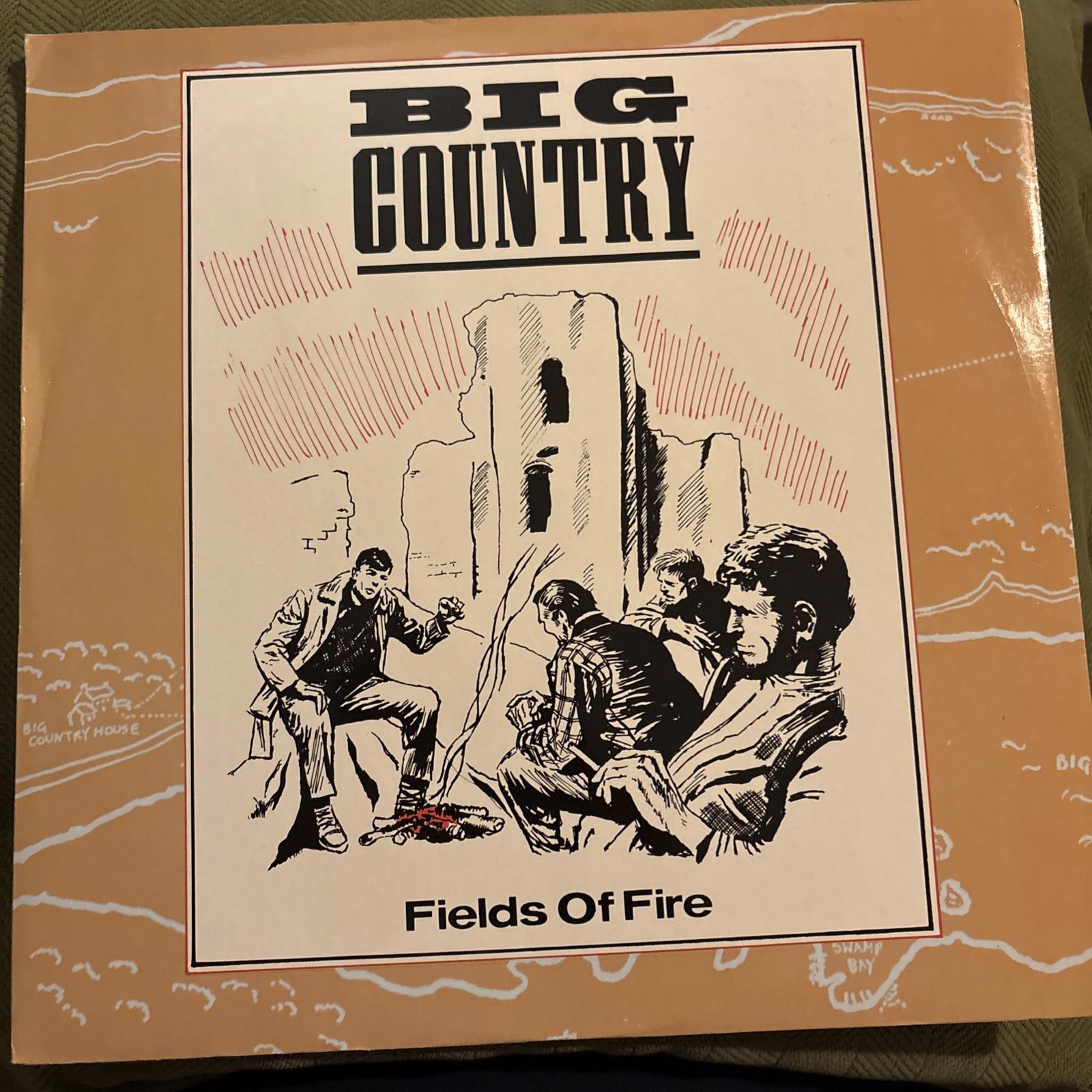 Big Country - Fields Of Fire - 1983 12" vinyl record - COUNT 212
