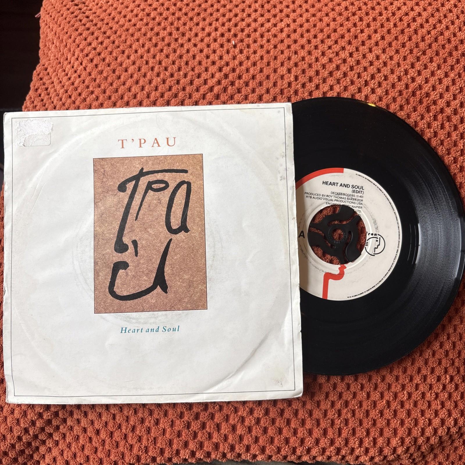 T'Pau - Heart And Soul (Siren 1987) 7" Single