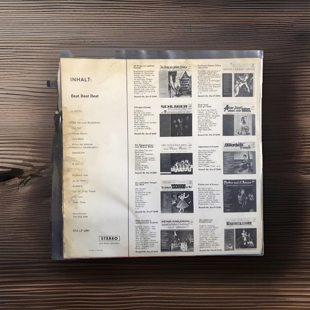 Beat Beat Beat The Blue Cats Vinyl Lp Sta Lp 3261