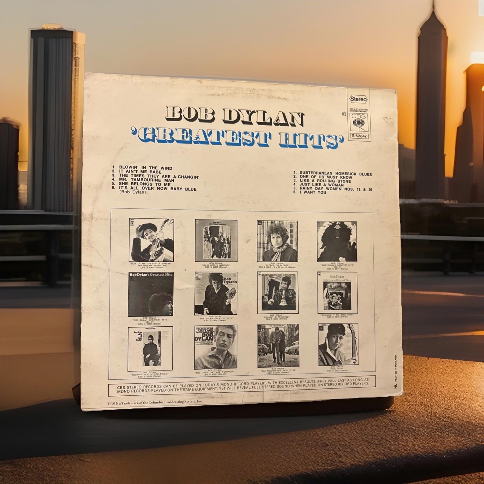 Bob Dylan - Greatest Hits  Vinyl Lp First Stereo Pressing Excellent Condition