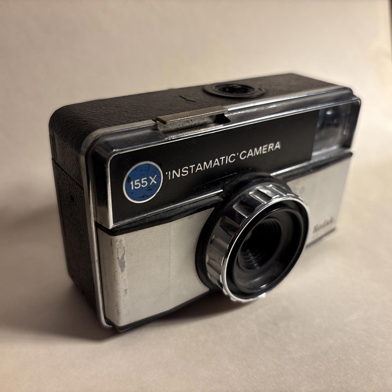 Kodak Instamatic 155X Vintage Camera 126 Film Cassette