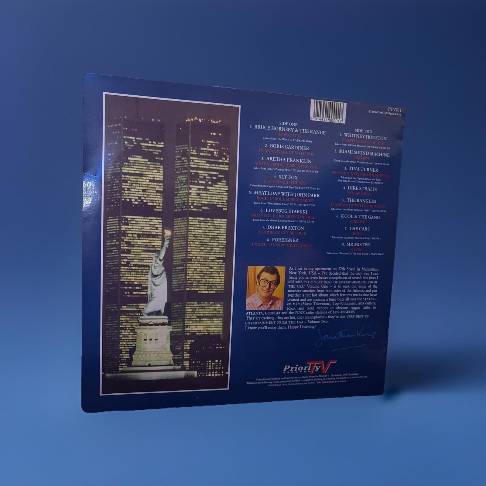 Jonathan King Presents The Very Best Of Entertainment From The USA 12" LP Vol 2