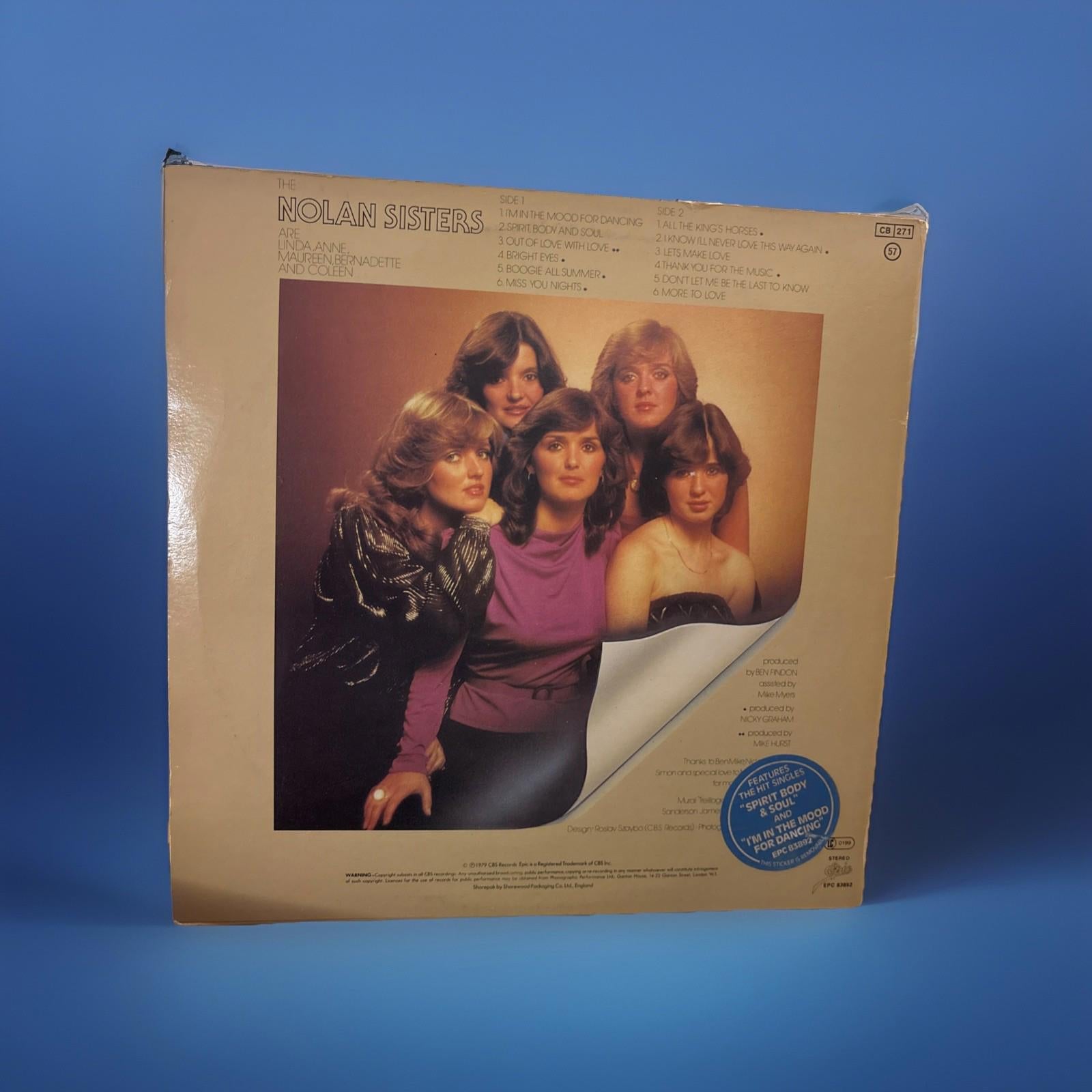 Nolan Sisters Self Titled Album Vinyl Record LP