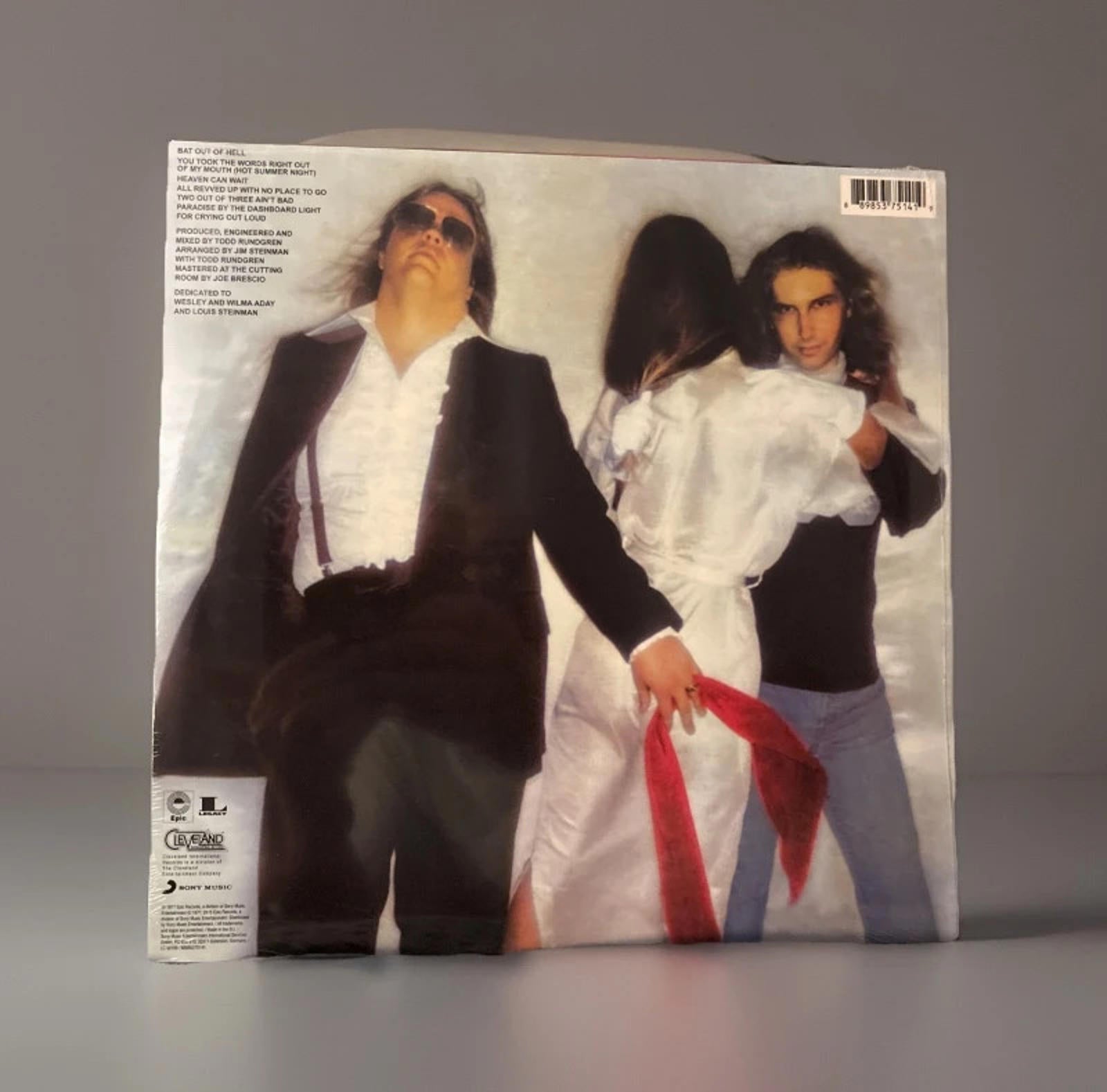 Brand New & Sealed Meat Loaf Bat Out Of Hell Vinyl LP Record Album Iconic classic