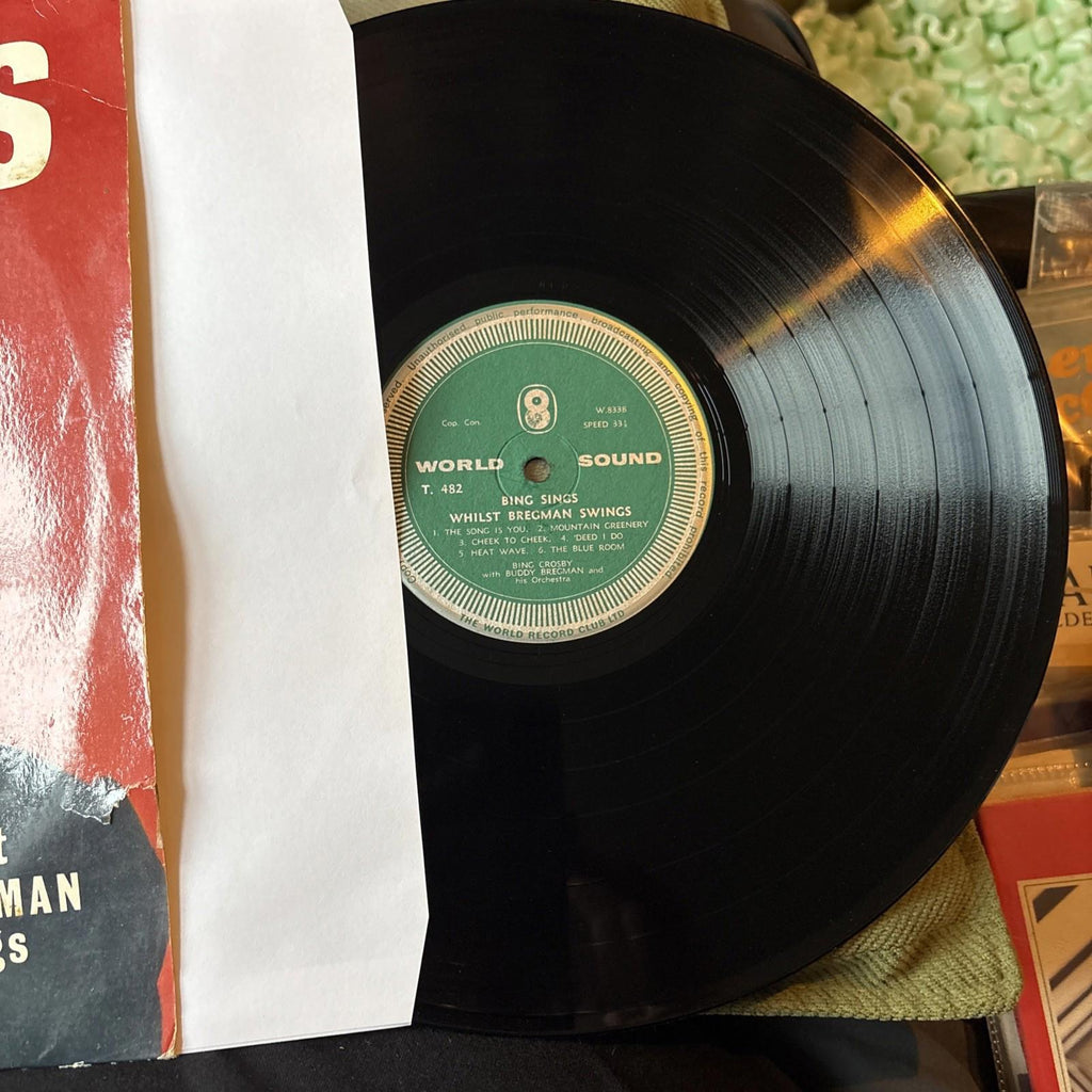 Bing Crosby, Buddy Bregman - Bing Sings Whilst Bregman Swings (LP)