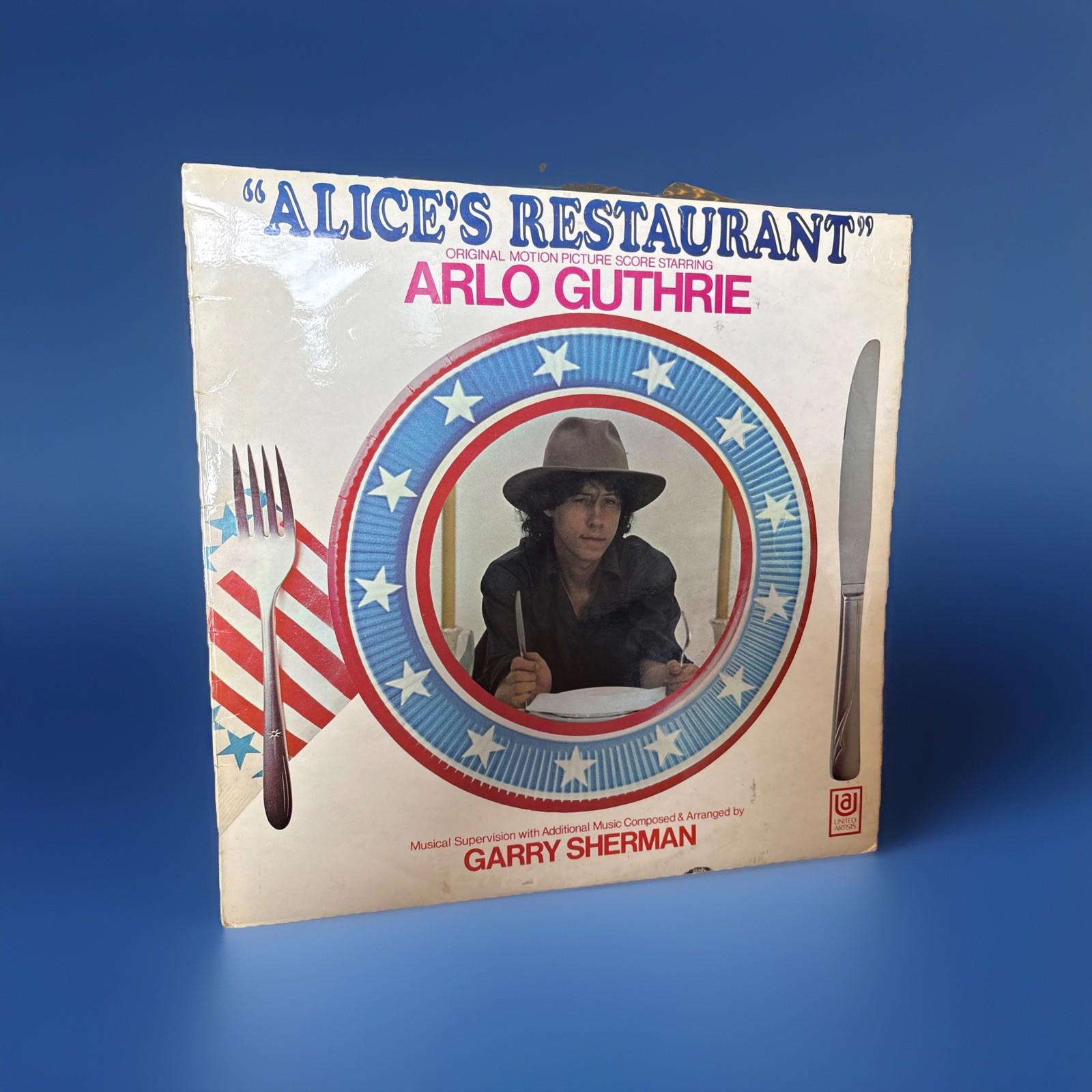 Alices Restaurant Original Motion Picture Score Arlo Guthrie Vinyl LP Uas 29061