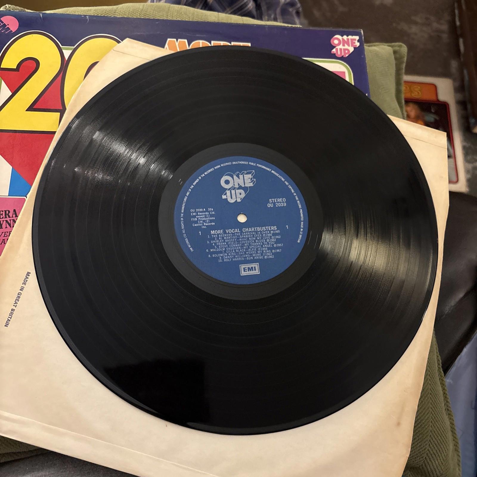 20 More Vocal Chartbusters LP 1974 *VG/NEAR MINT*Seekers/Cilla/Dean Martin*