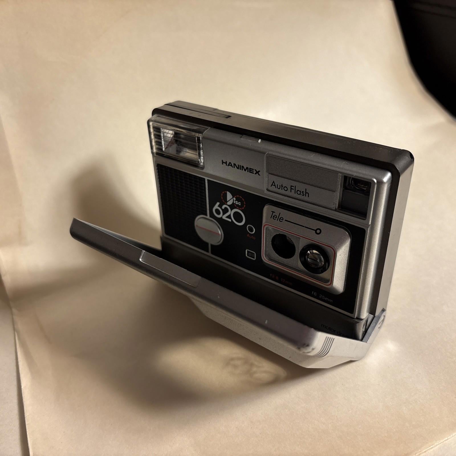 Teledisc 620 Hanimex Motor Drive Vintage Camera Retro