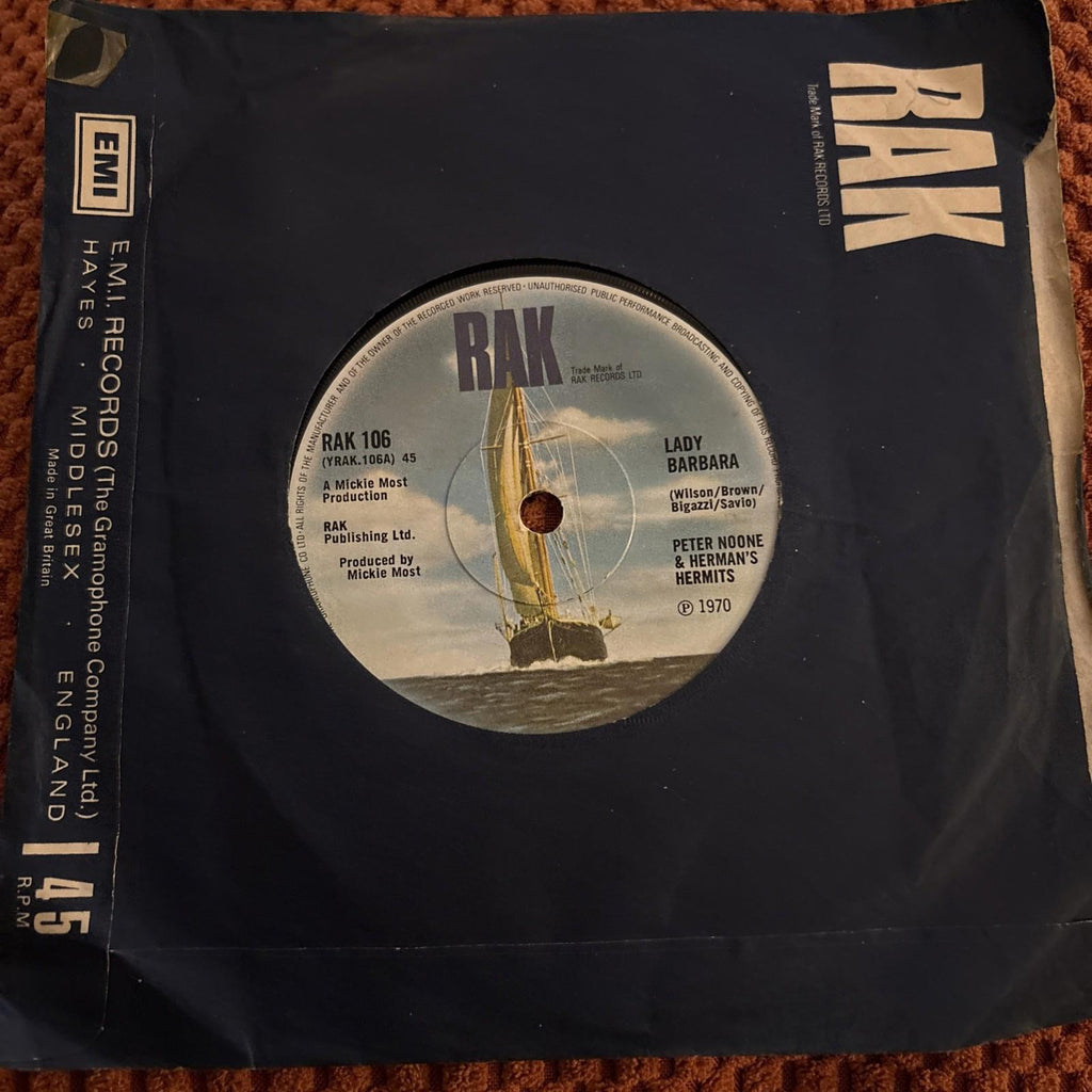Herman’s Hermits 7” 1970 Don’t Just Stand There - Lady Barbera Peter Noone