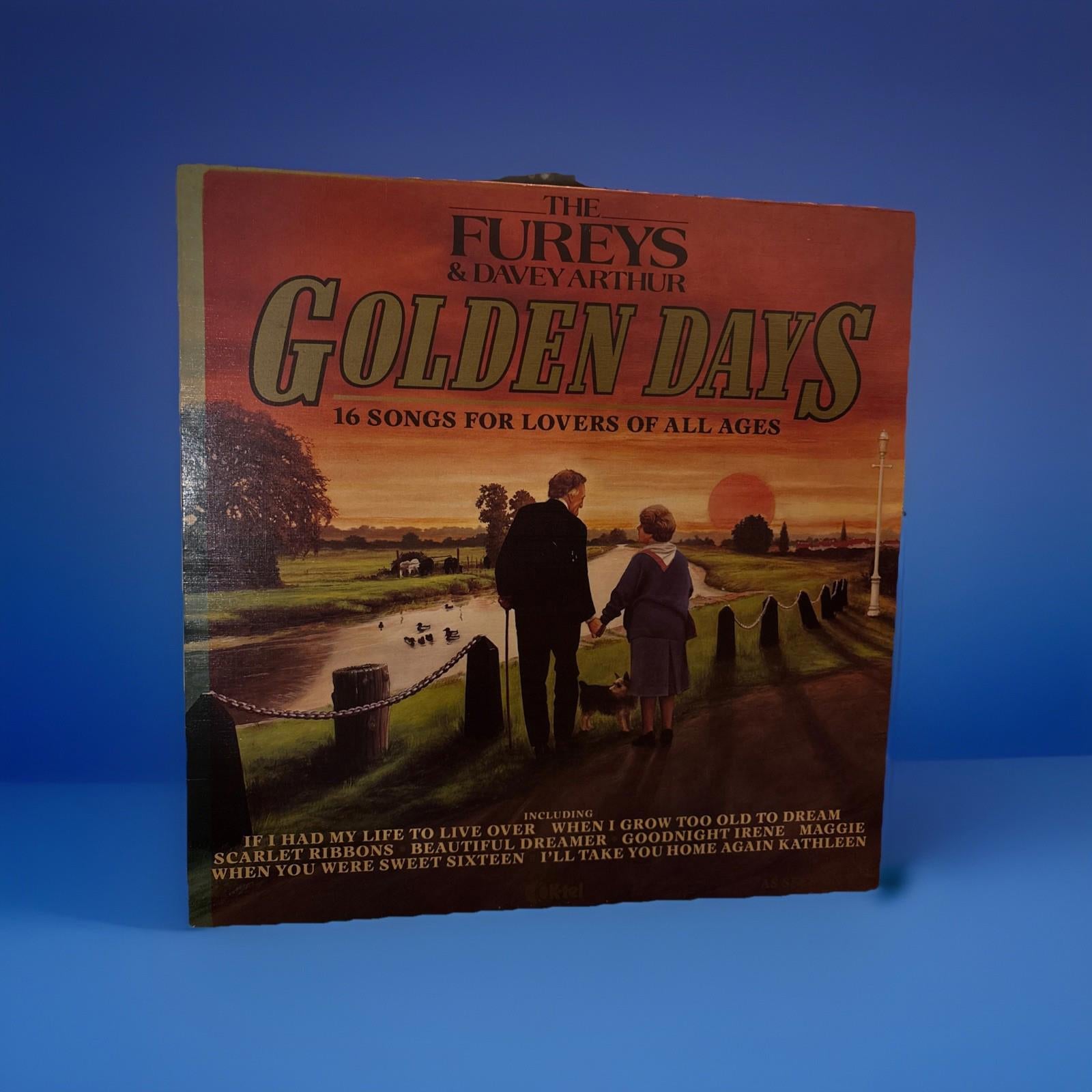 12” Vinyl LP The Fureys / Davey Arthur Golden Days 16 songs for lovers ONE1283