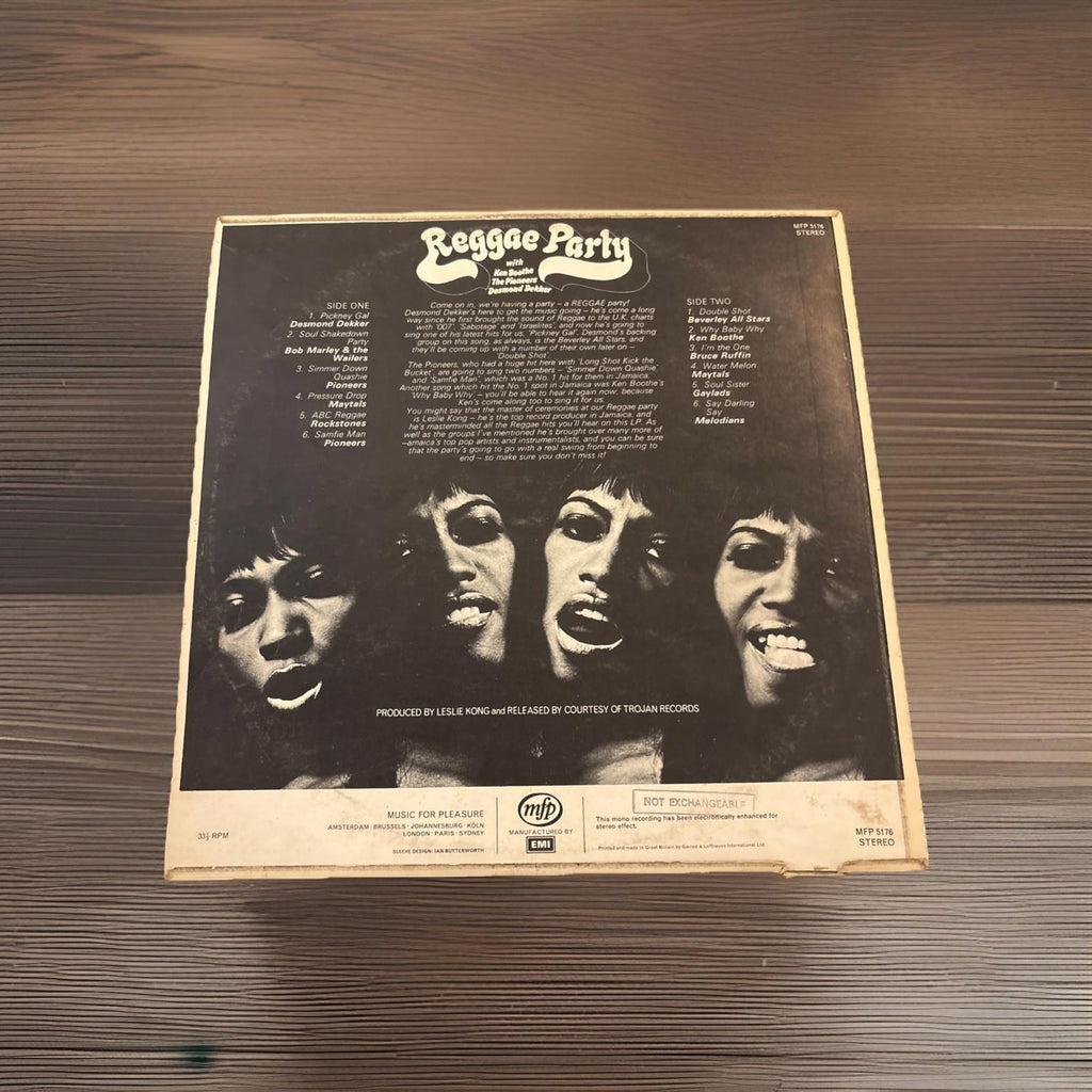 60’s Reggae Compilation album 1970 Reggae Party (LP, record vinyl) excellent