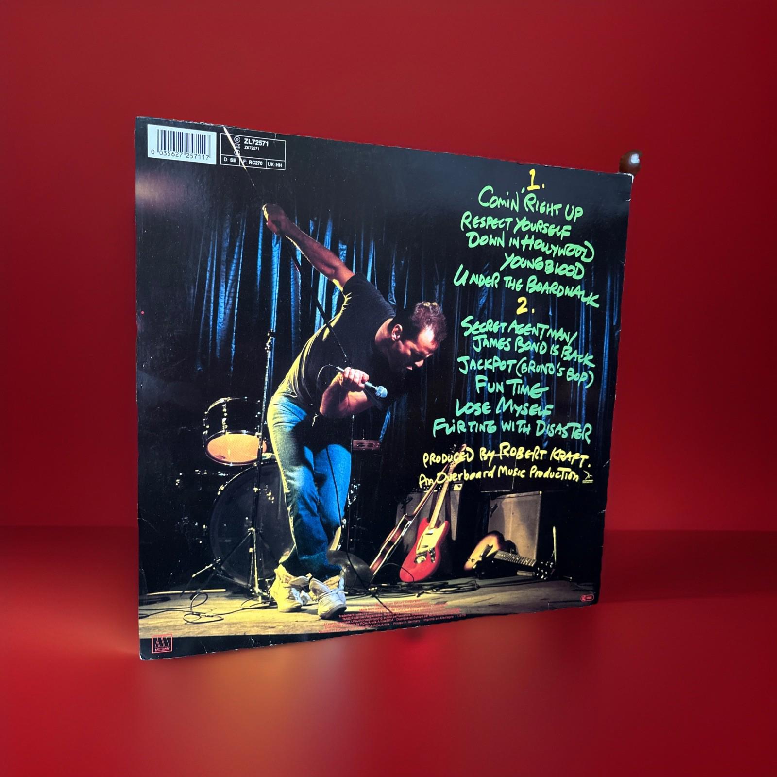 Bruce Willis The Return Of Bruno 1987 Vinyl Record LP Album