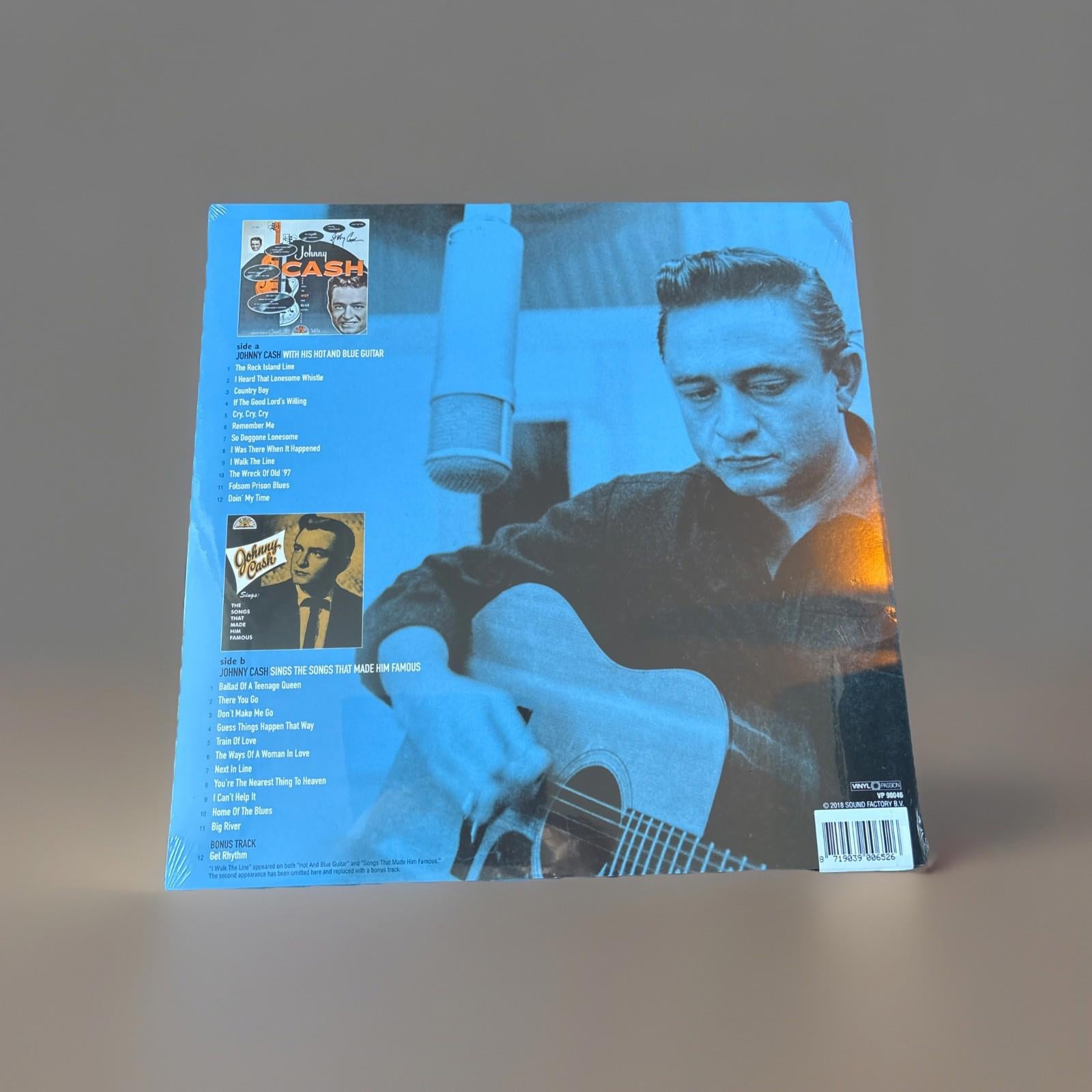 New - Johnny Cash With His Hot & Blue Guitar 24 Tracks Special Edition Vinyl Lp
