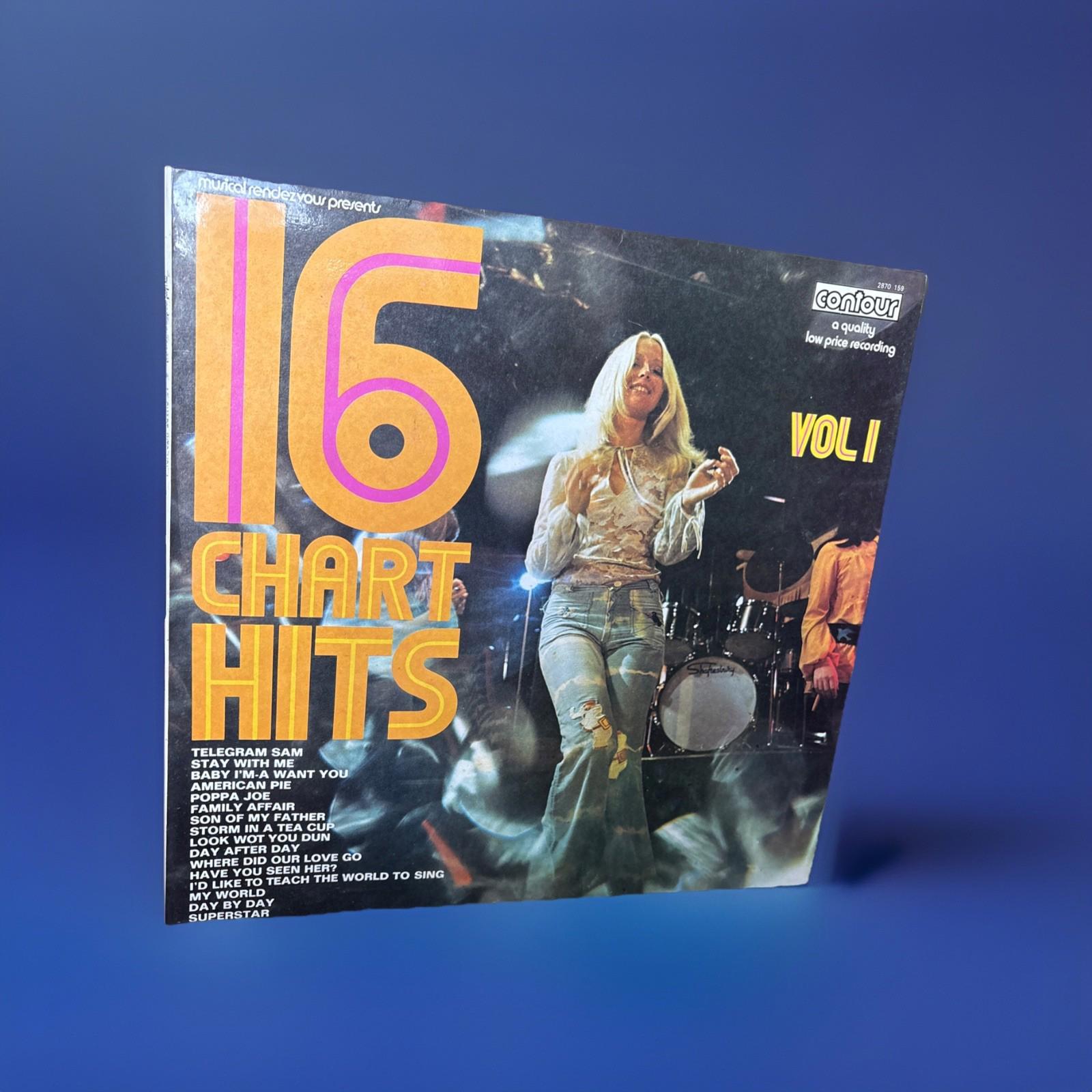 70’s Compilation - 16 Chart Hits Vol 1 Musical Rendezvous 12" LP Contour 1972