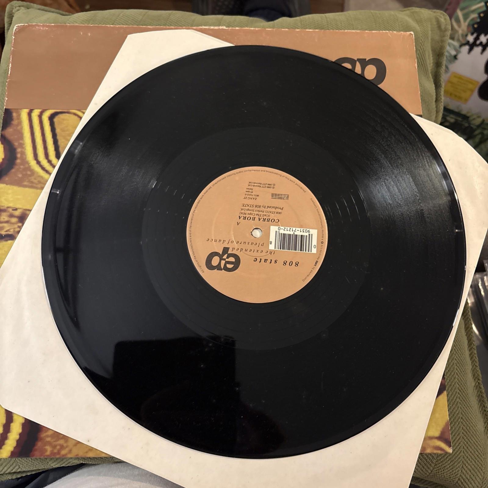 808 State - Extended Pleasure Of Dance EP - Used Vinyl Record 12 - U16669z