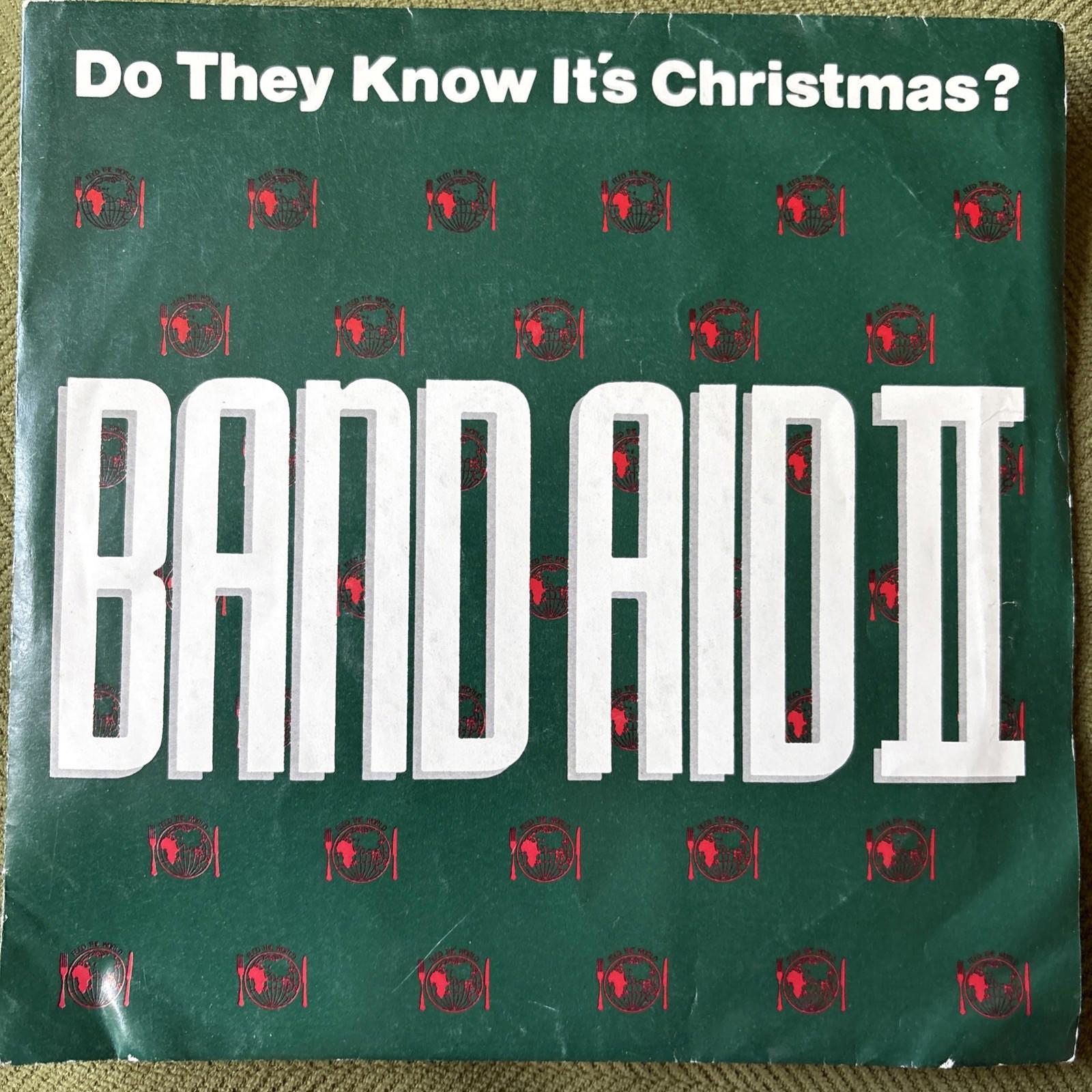 Band Aid II-Do They Know it’s Christmas- Polydor Records 7” 1989