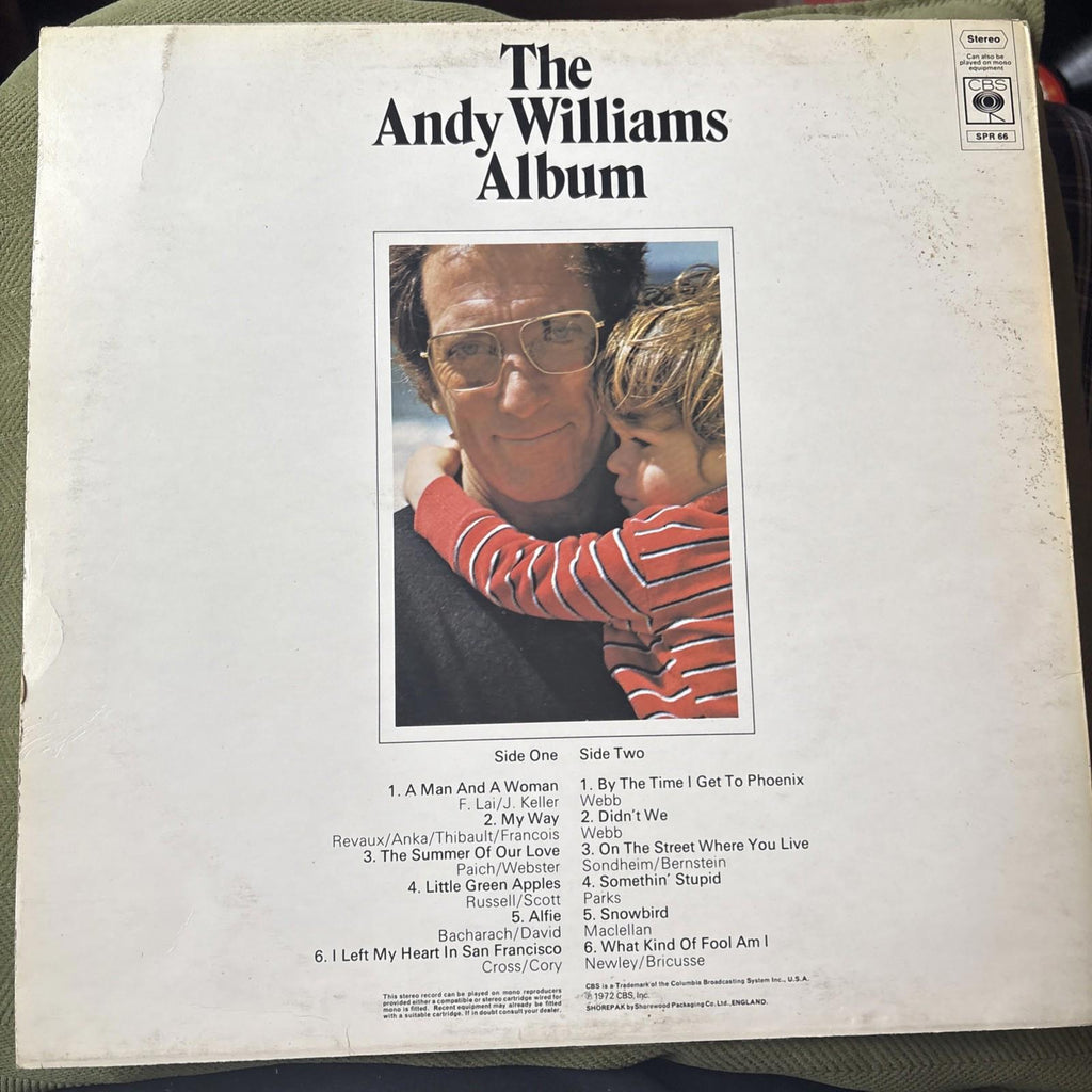 Andy Williams - The Andy Williams Album (LP, Comp)
