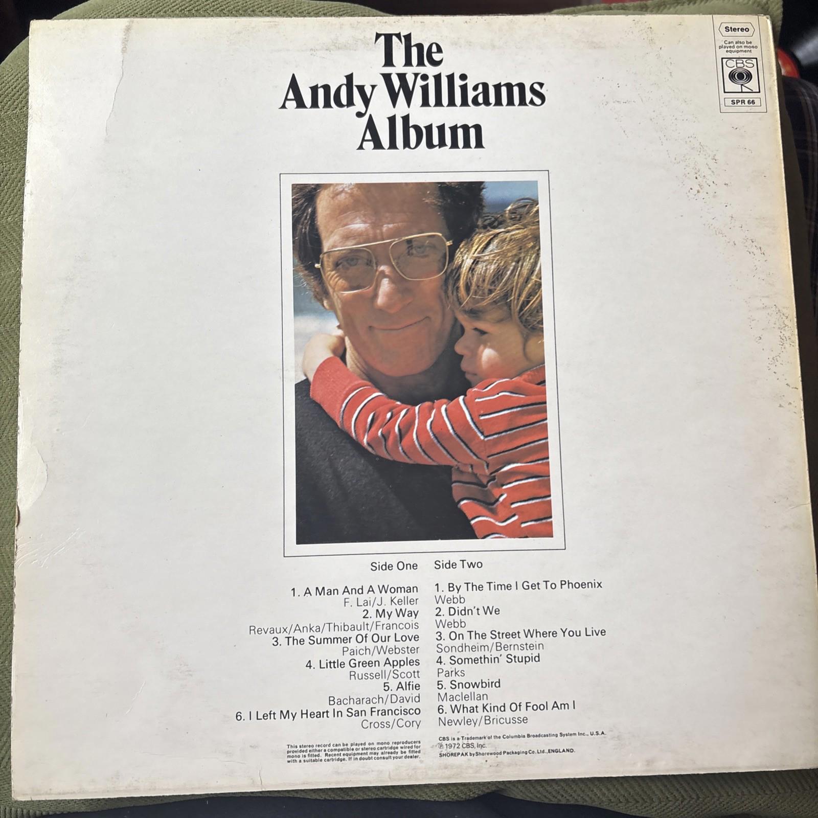 Andy Williams - The Andy Williams Album (LP, Comp)