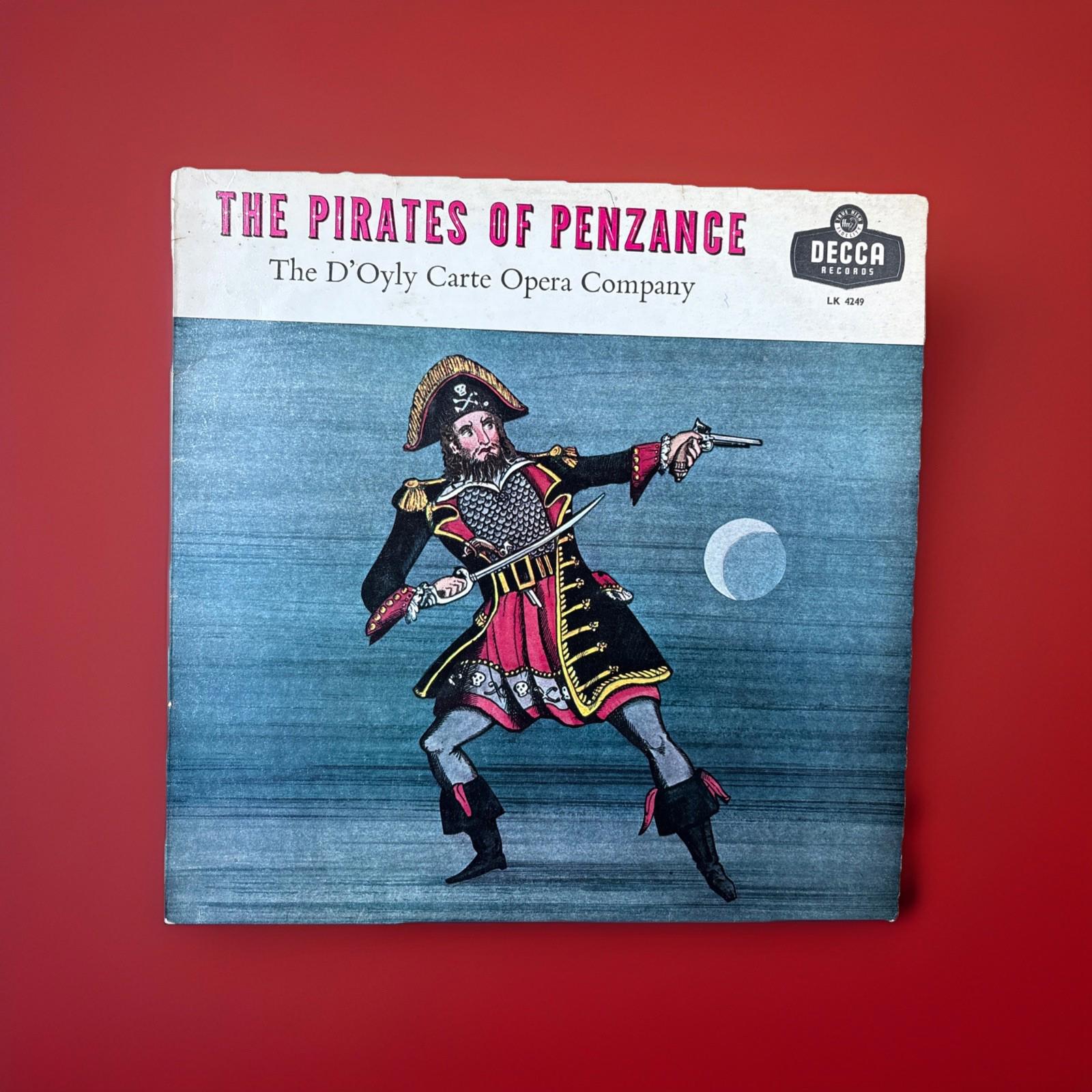 The D'Oyly Carte Opera Company The Pirates Of Penzance 1959 Decca Records 12"